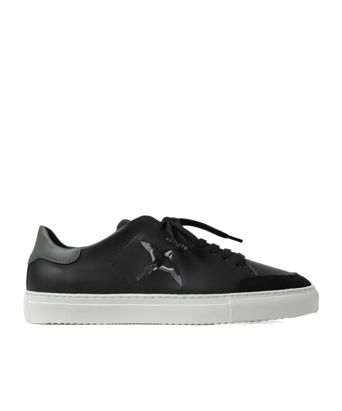 Axel Arigato Clean 90 Triple B Bird Leather Sneakers In Black
