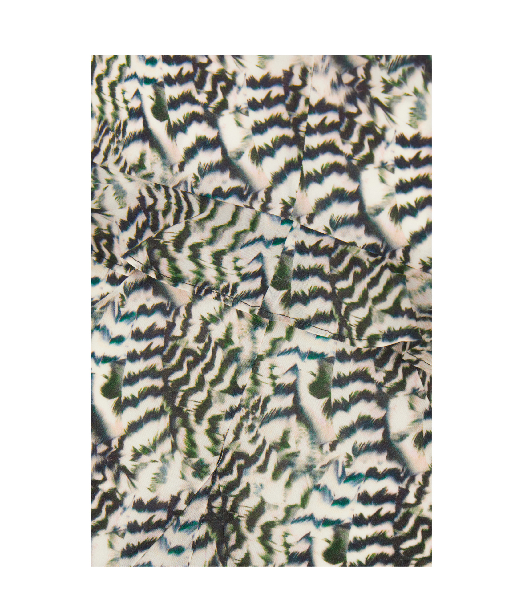 Isabel Marant Unique Print Stretch Silk Dress In Gray