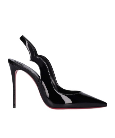 Christian Louboutin Hot Chick Sling 100 Patent Slingback Pump