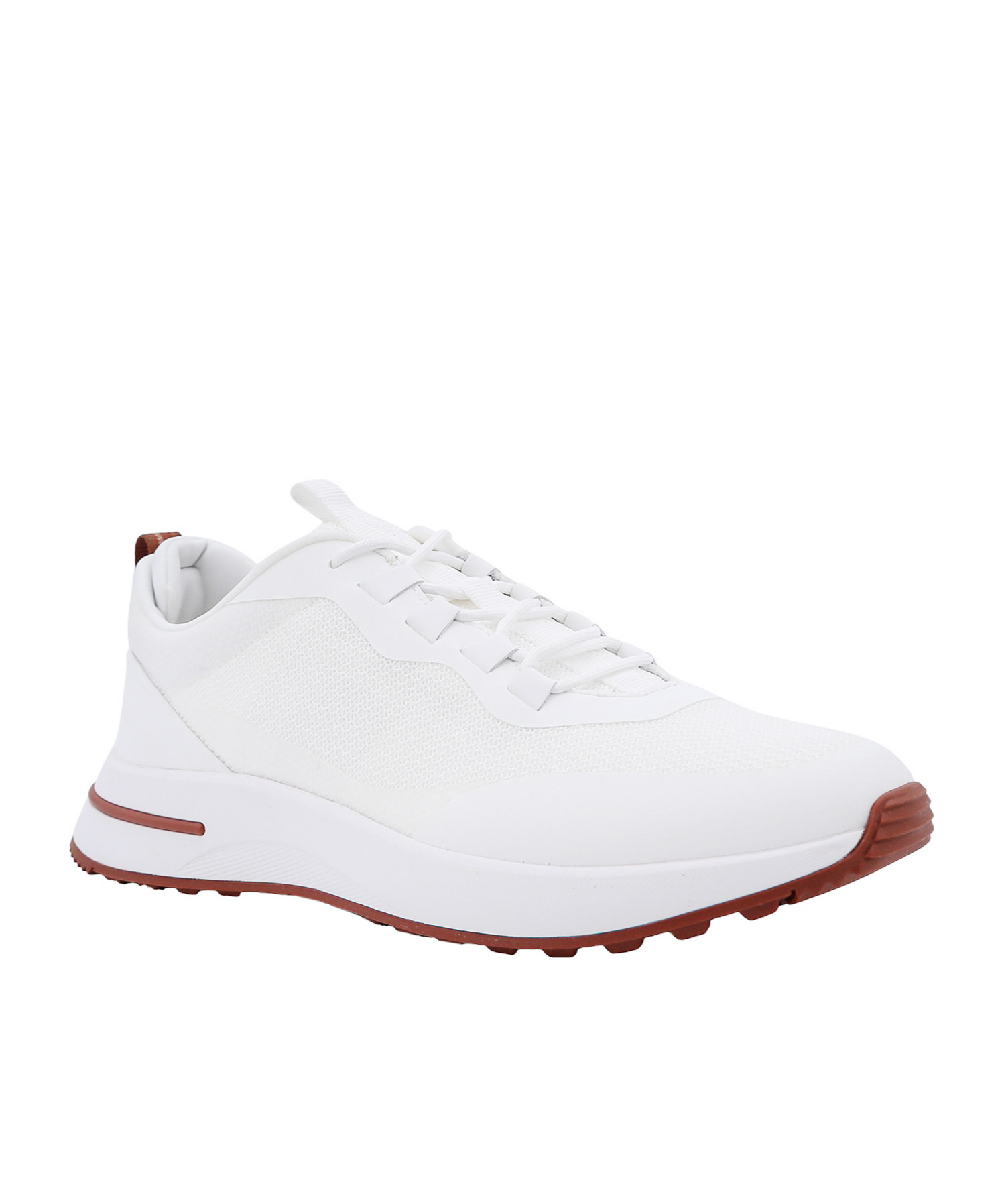 Loro Piana Round-headed Sports Shoes In White