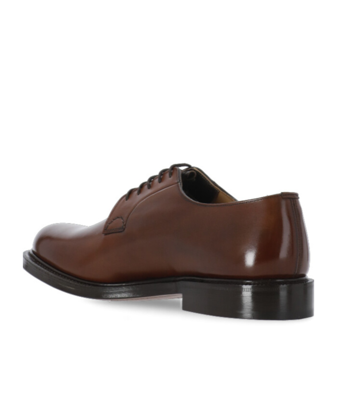 Church's Whole Cut Brown Derby With Artisanal Hand-stitching