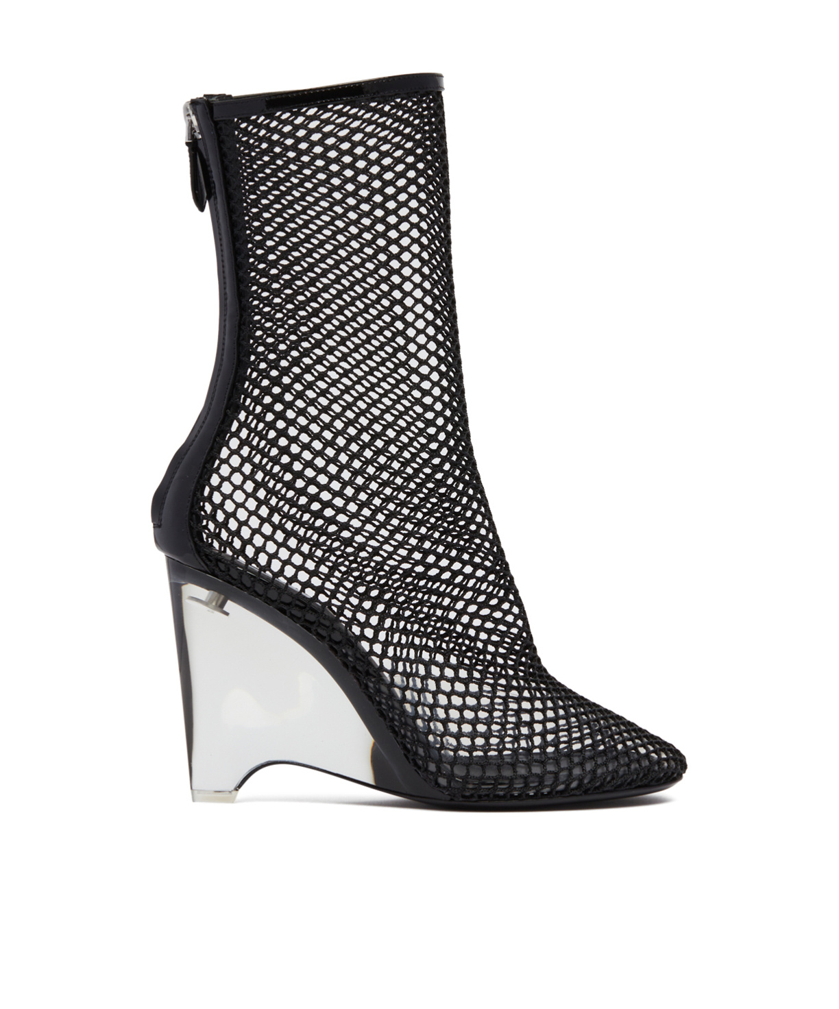 Alaïa La Cage Wedge Booties In Black