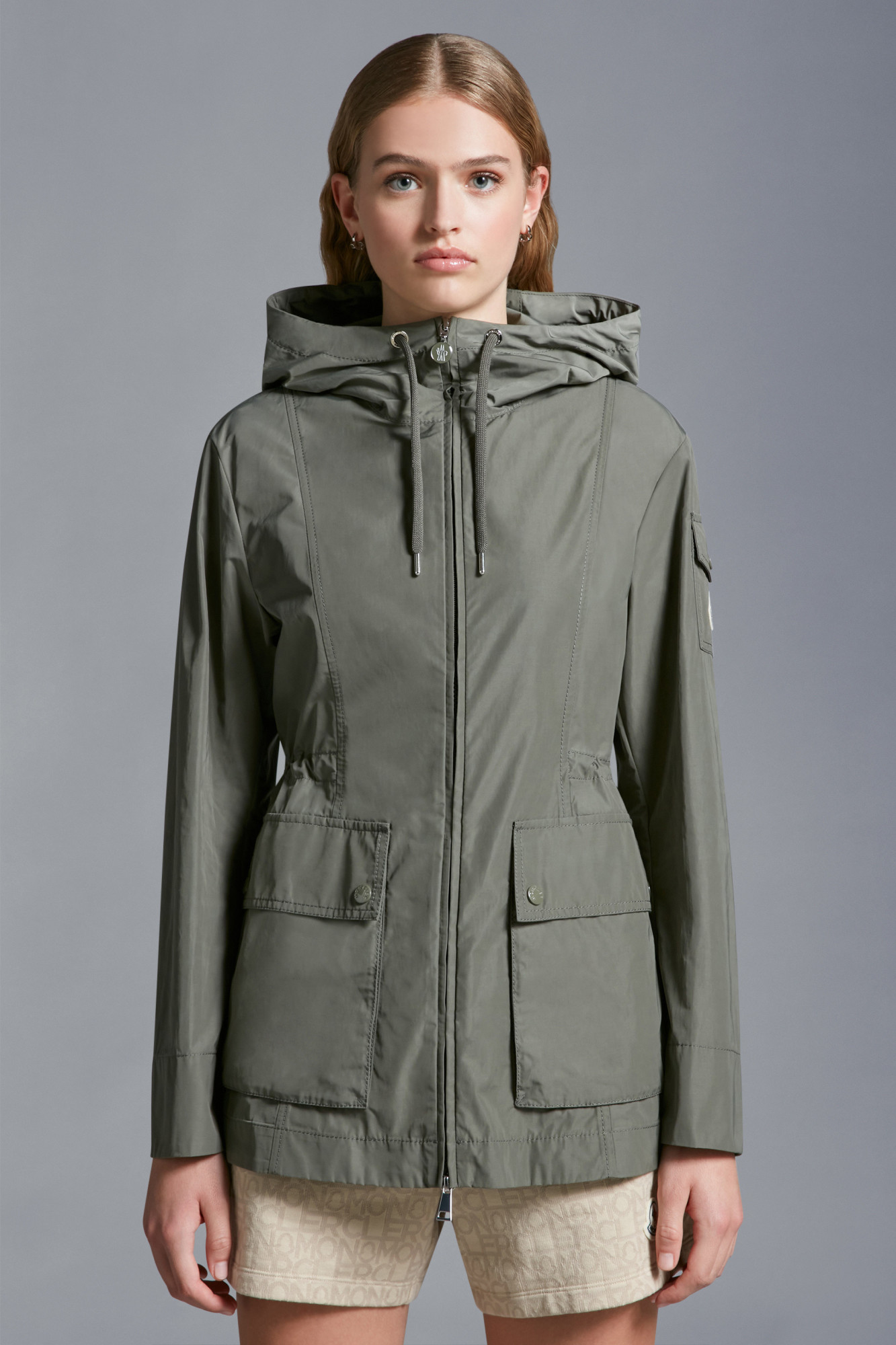 Moncler Parka Leandro In Brown