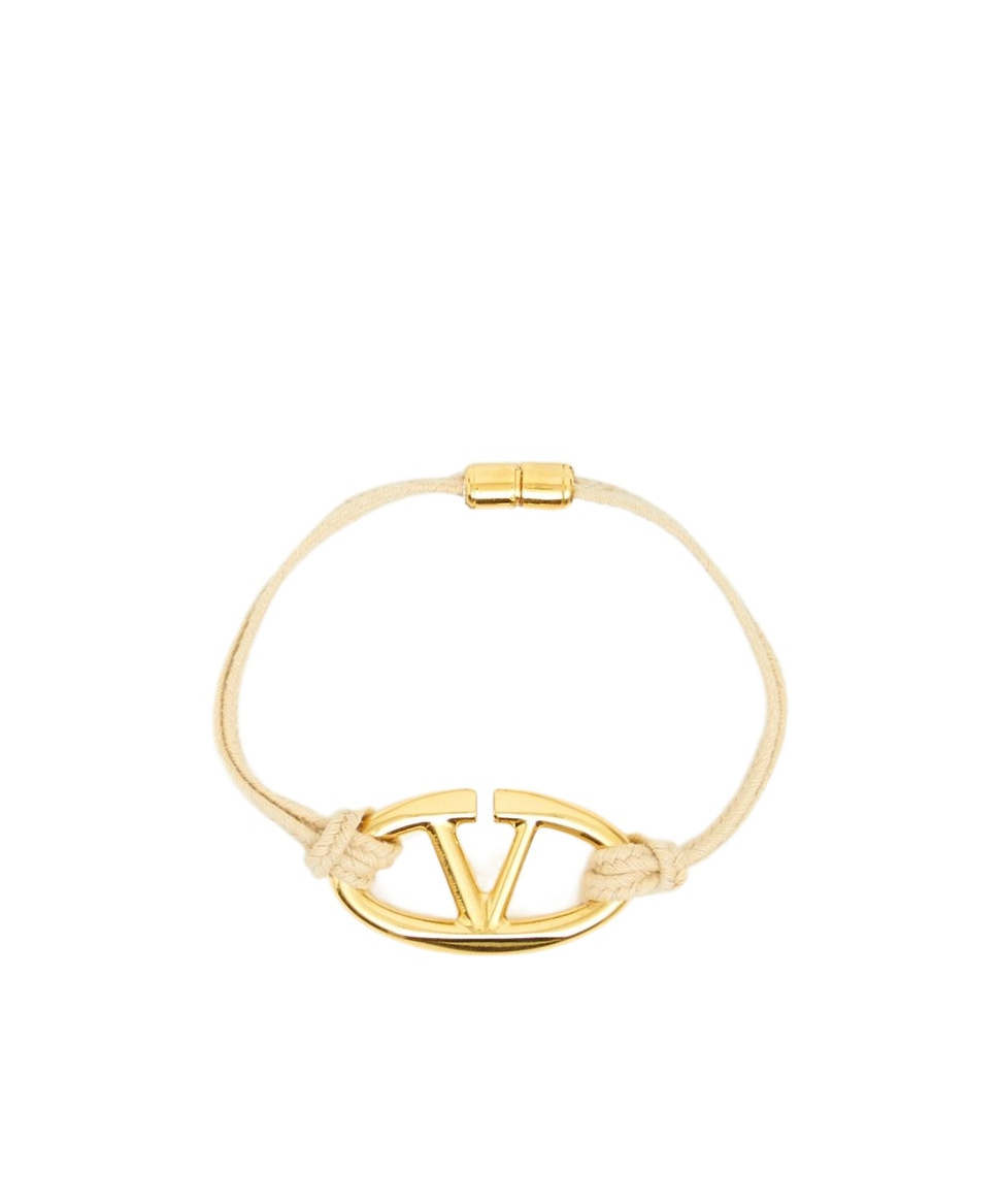 VALENTINO GARAVANI VLOGO CORDED BRACELET 