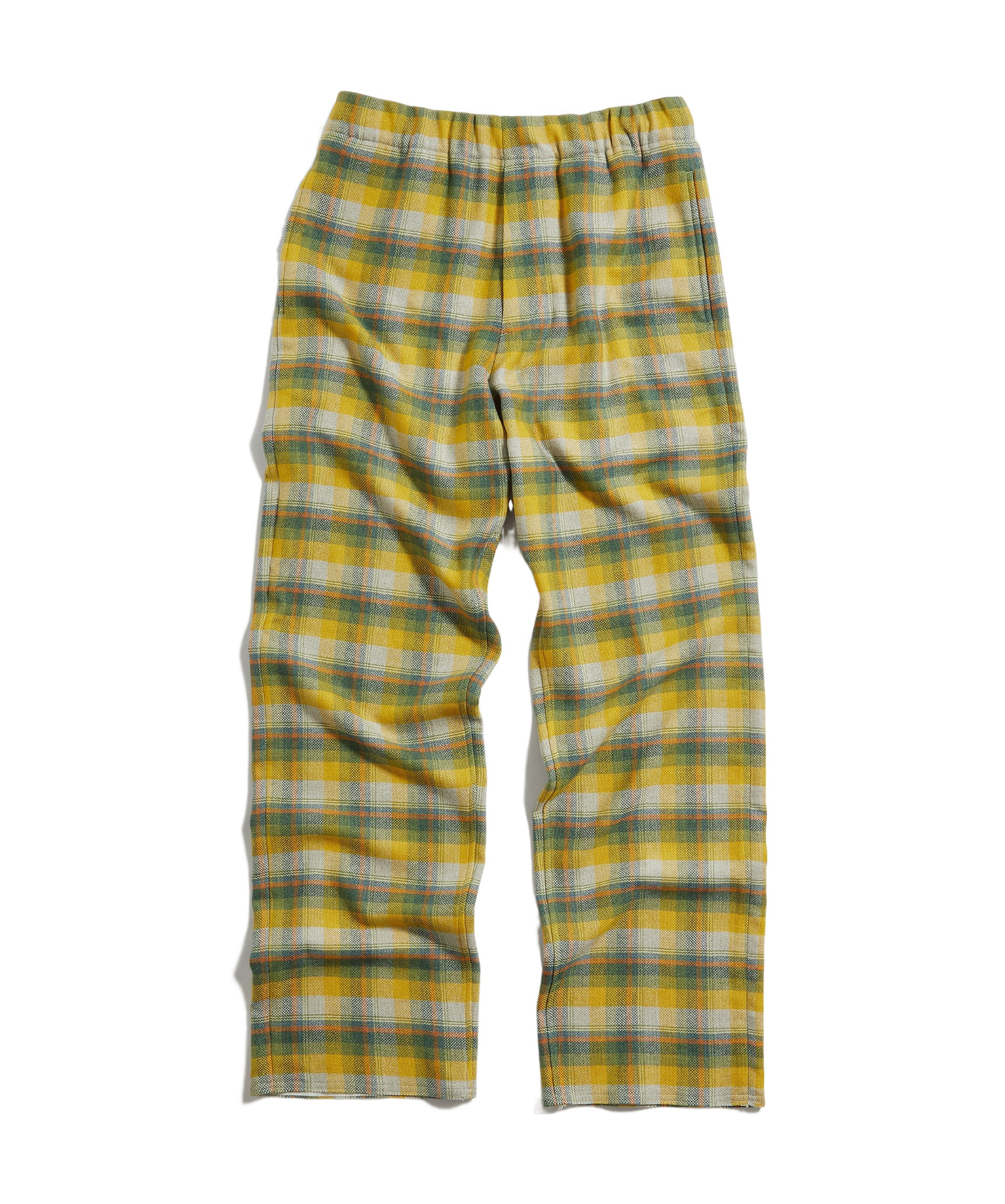 Shop Zegna Check-print Knitted Track Pants In Green