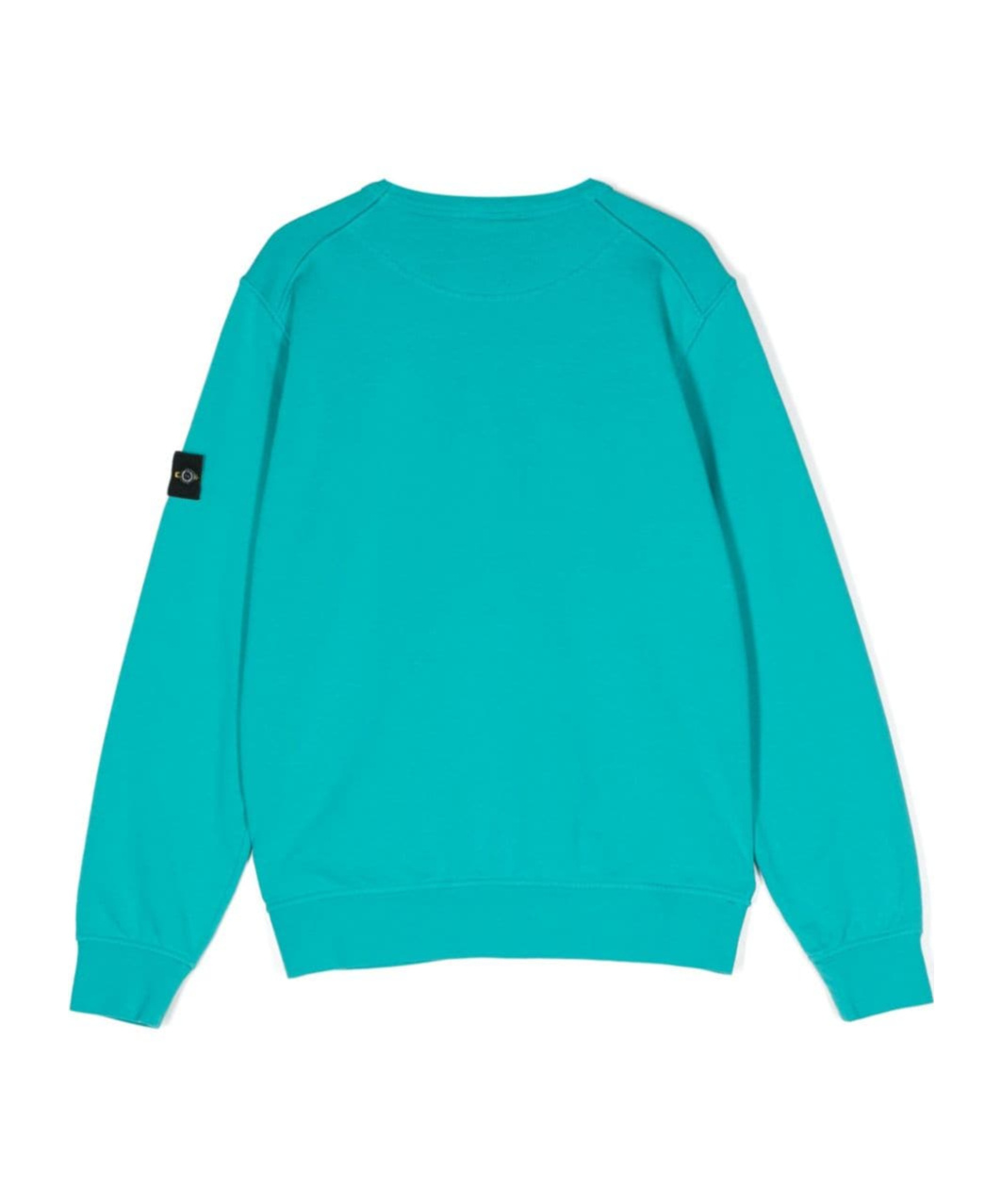 Stone Island Compass-badge Sweatshirt In Green