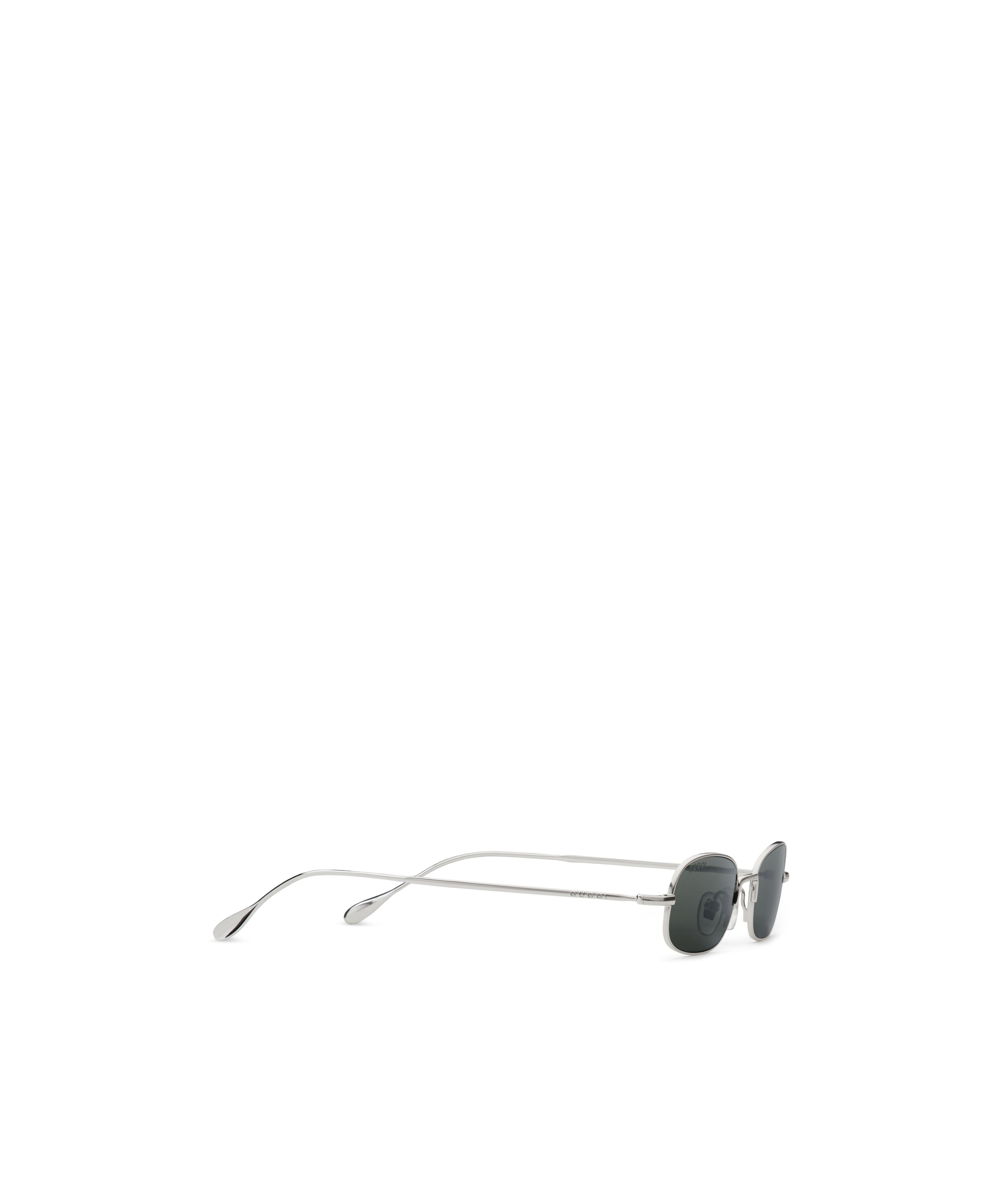 Gucci Logo-engraved Rectangle-frame Sunglasses