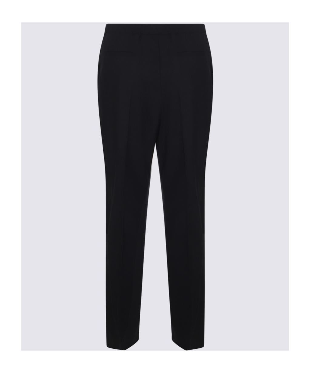 Fabiana Filippi Straight Casual Pants In Black