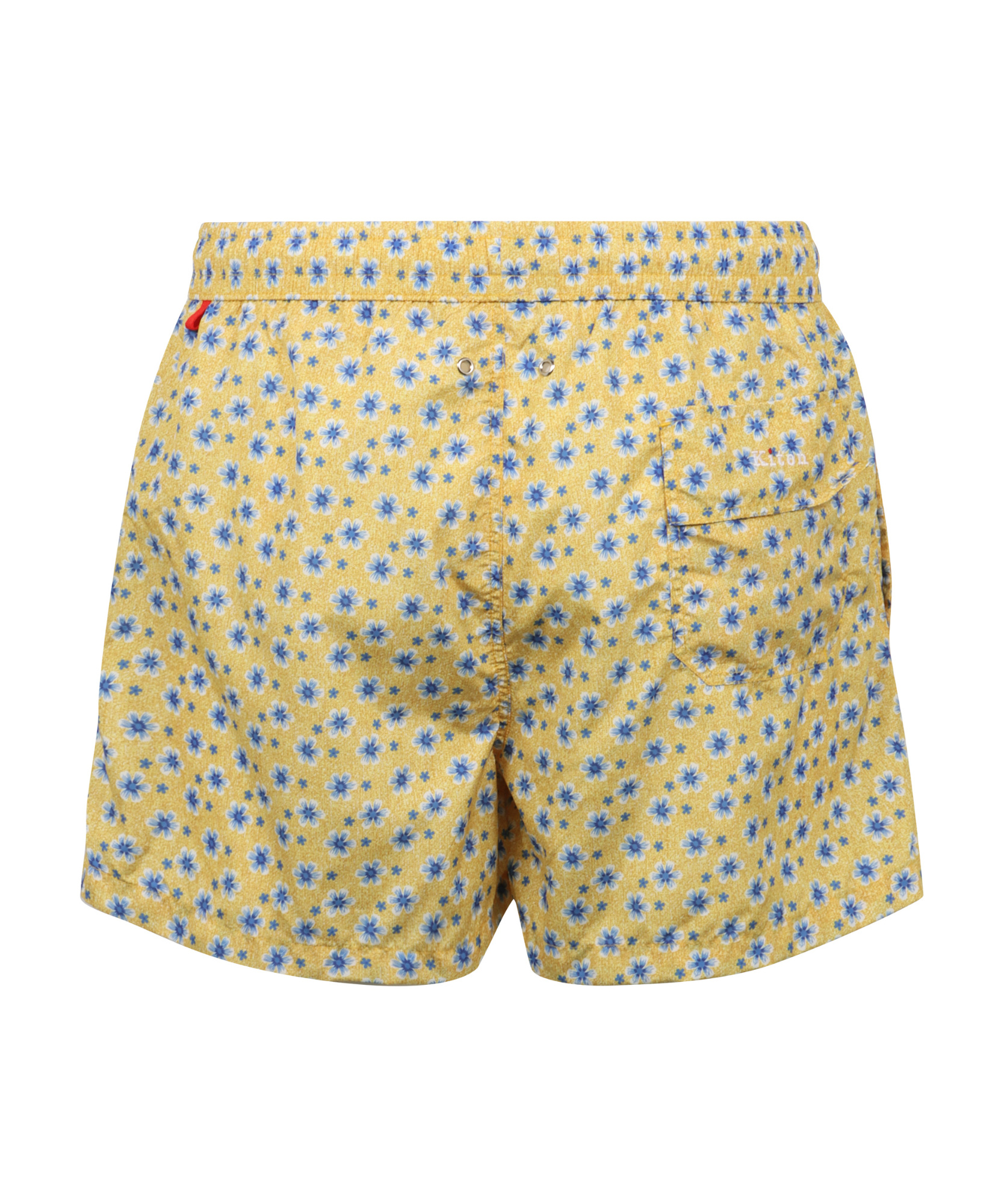 Kiton Men's Printed Swim Shorts | Size Small | Ucom2ck0709d42007 In Nude
