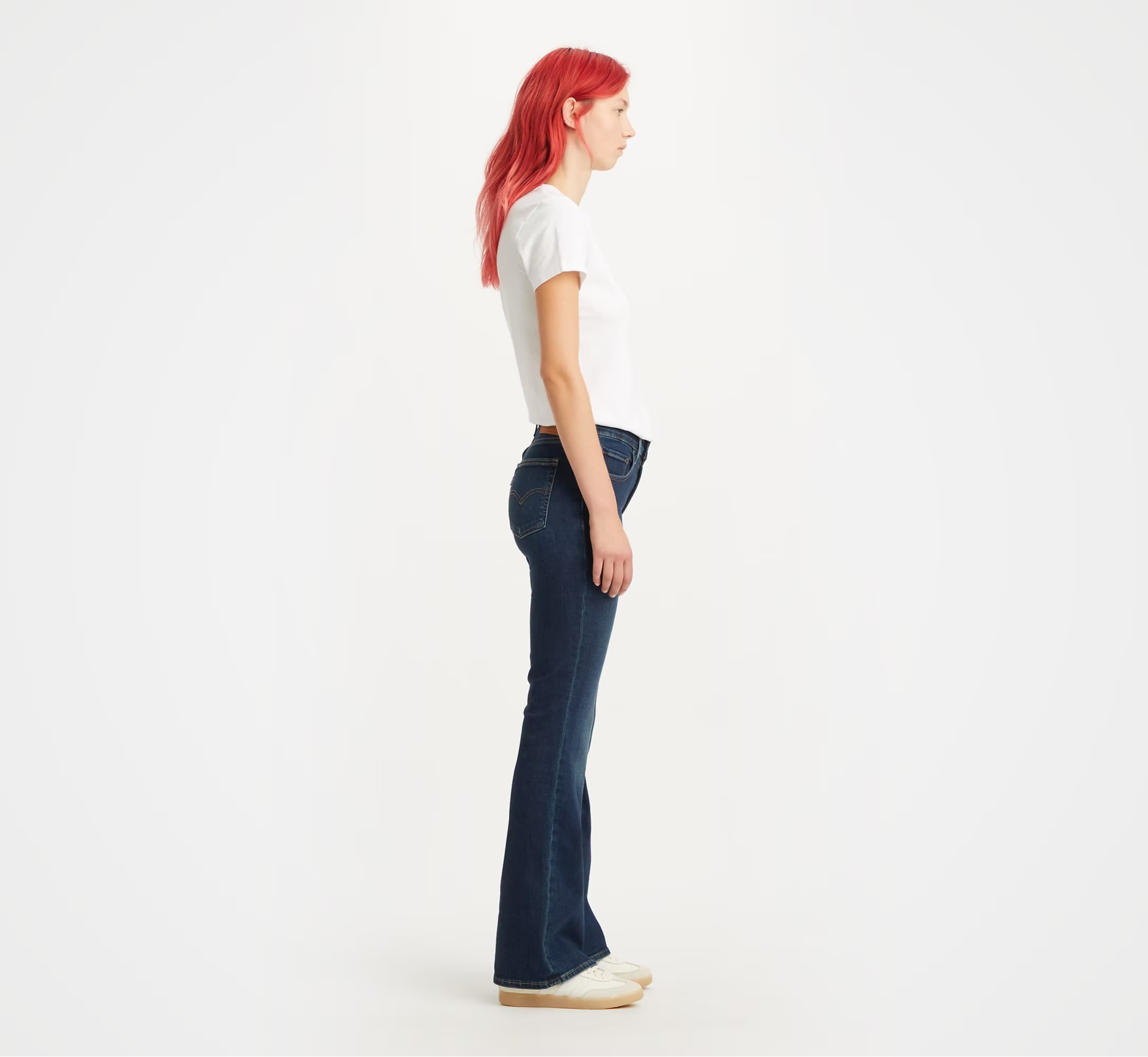 Levi's 726 High-rise Flared Jeans In Black