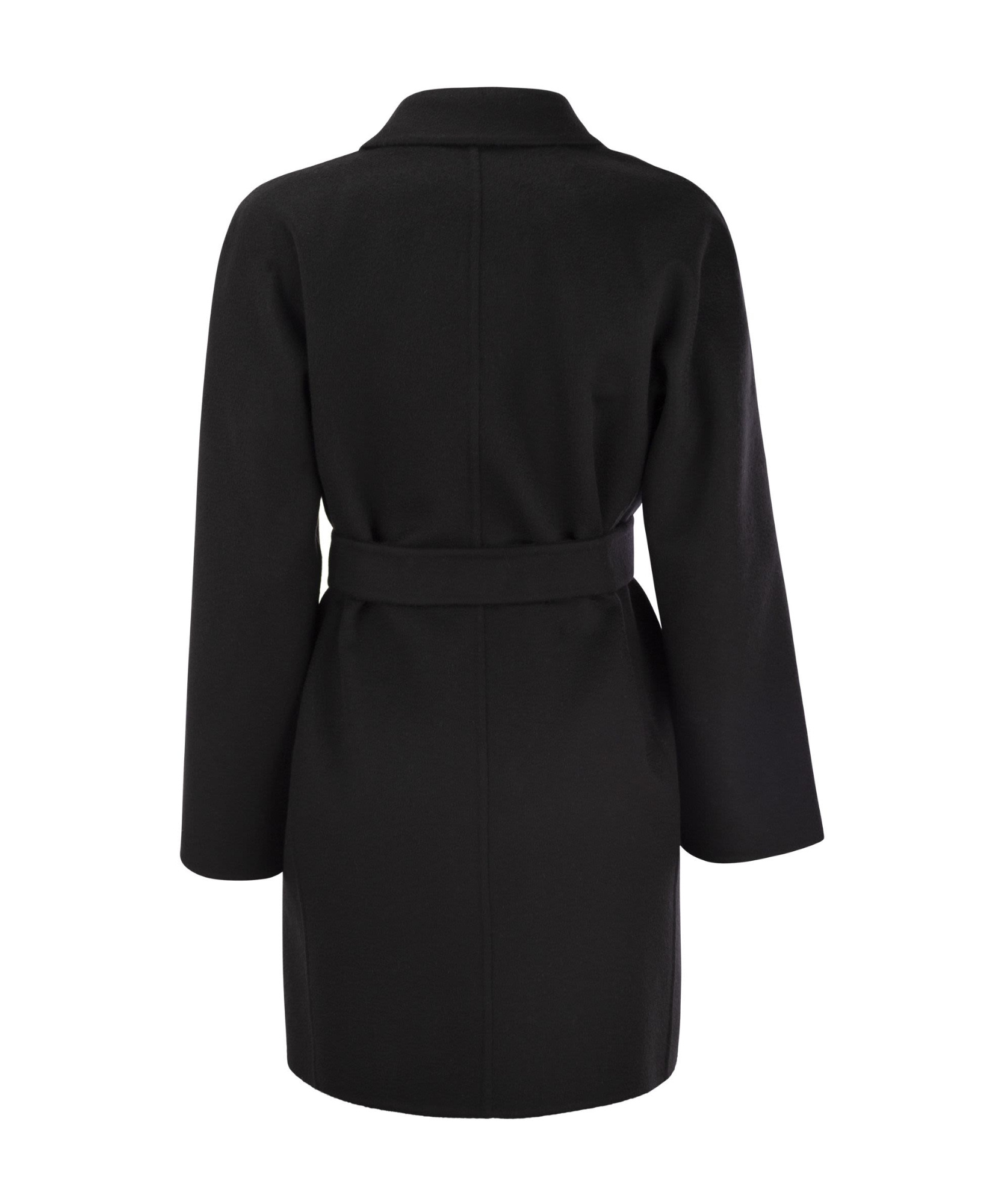 Max Mara Harold Cardi-coat In Black