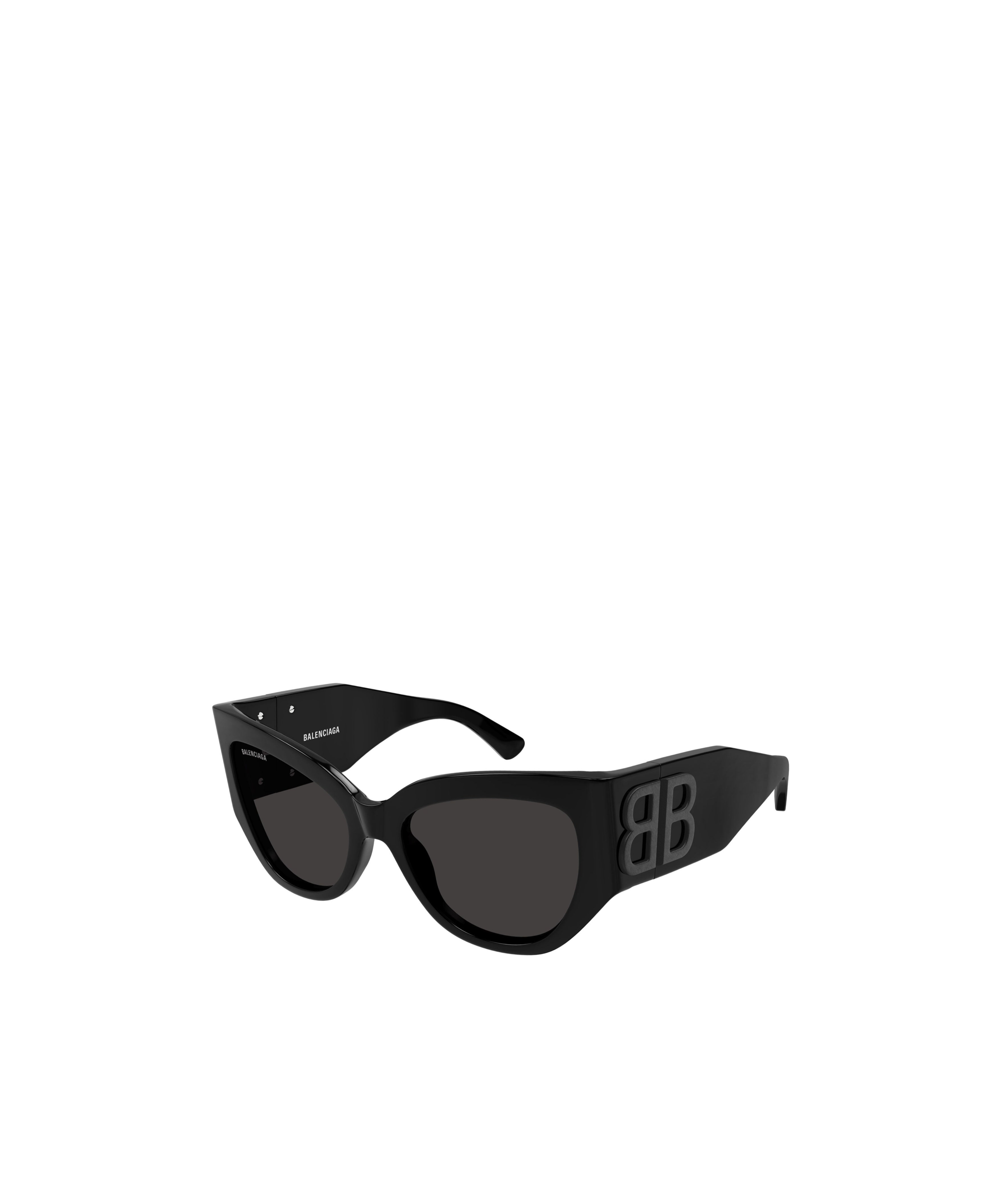 Balenciaga 55mm Butterfly Sunglasses In Black
