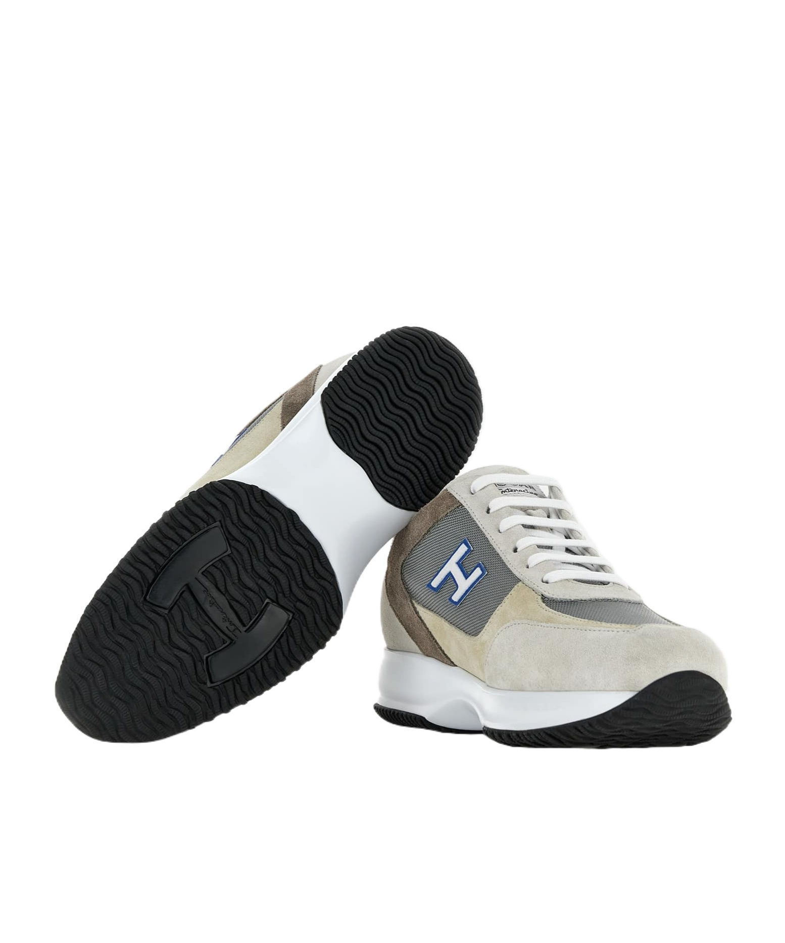 Hogan Sneakers Beige In Multicolor