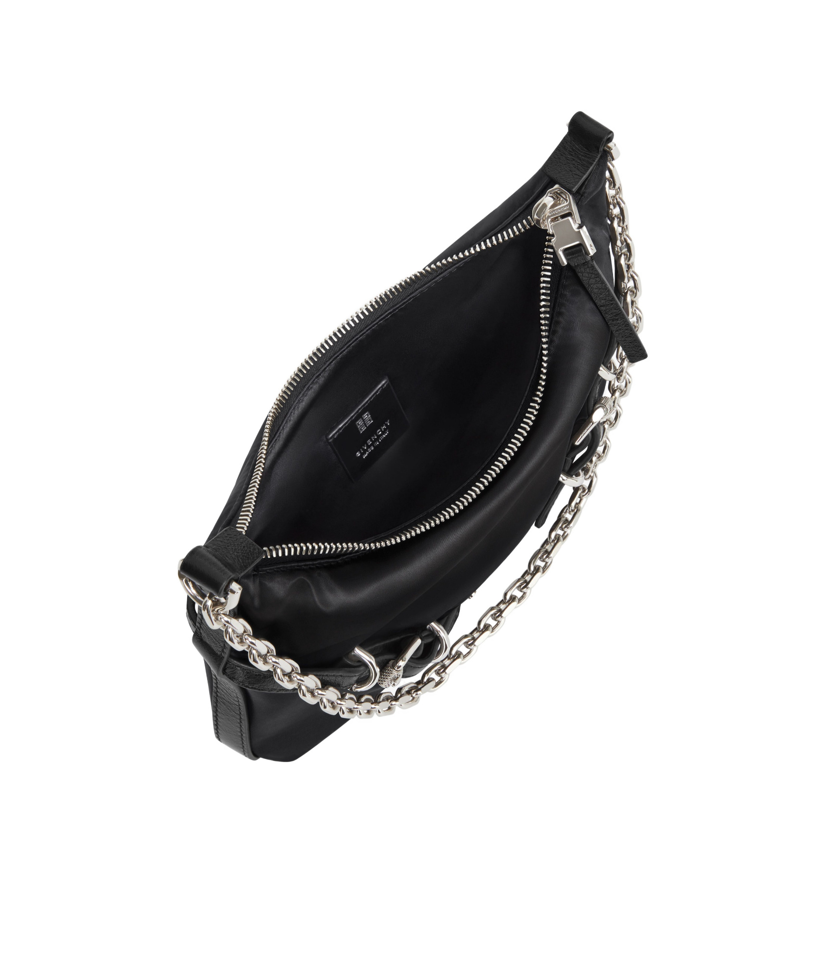 Givenchy Voyou Shoulder Bag In Black Polyamide In Black