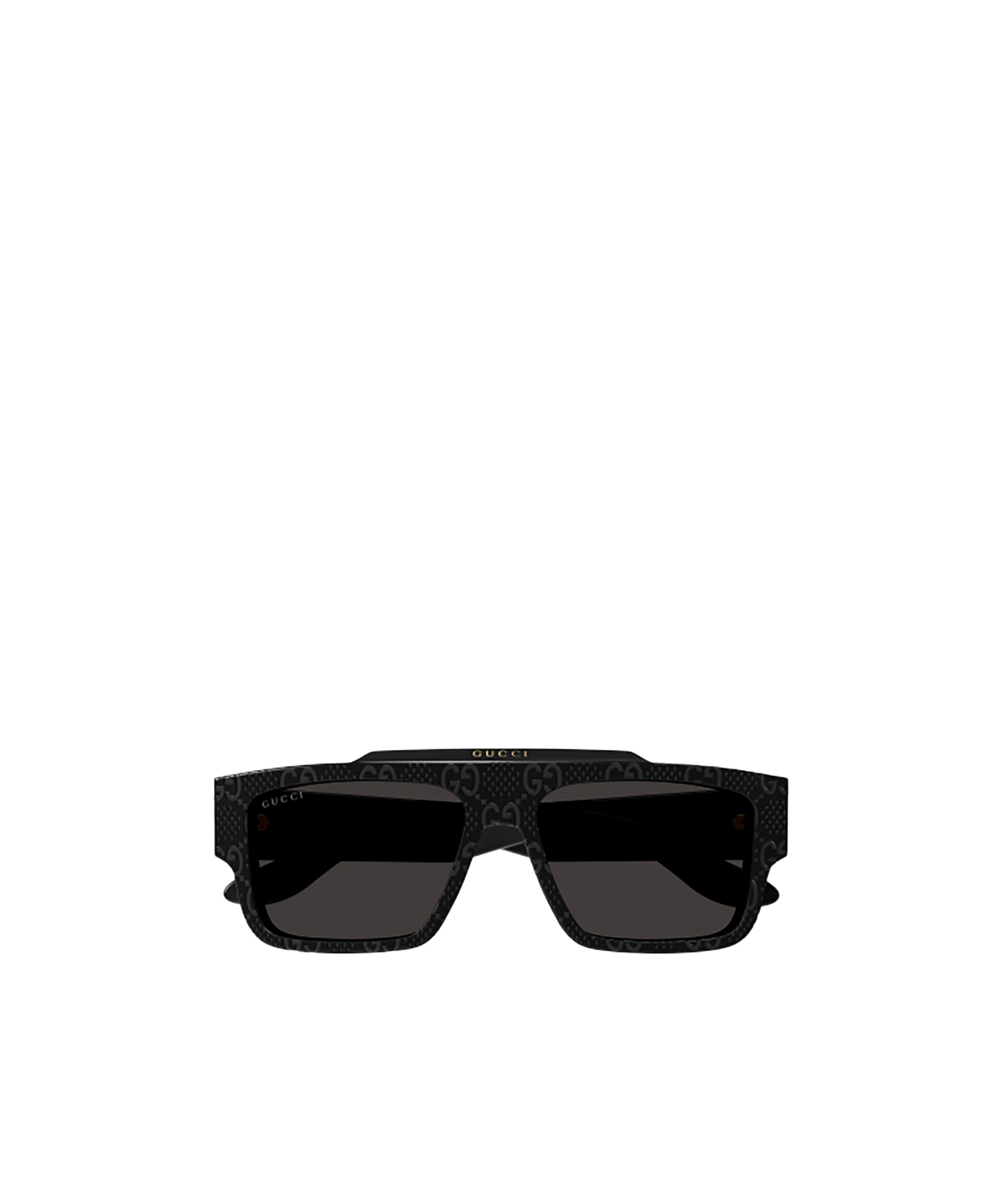 Gucci Eyewear Rectangular Frame Sunglasses In Black