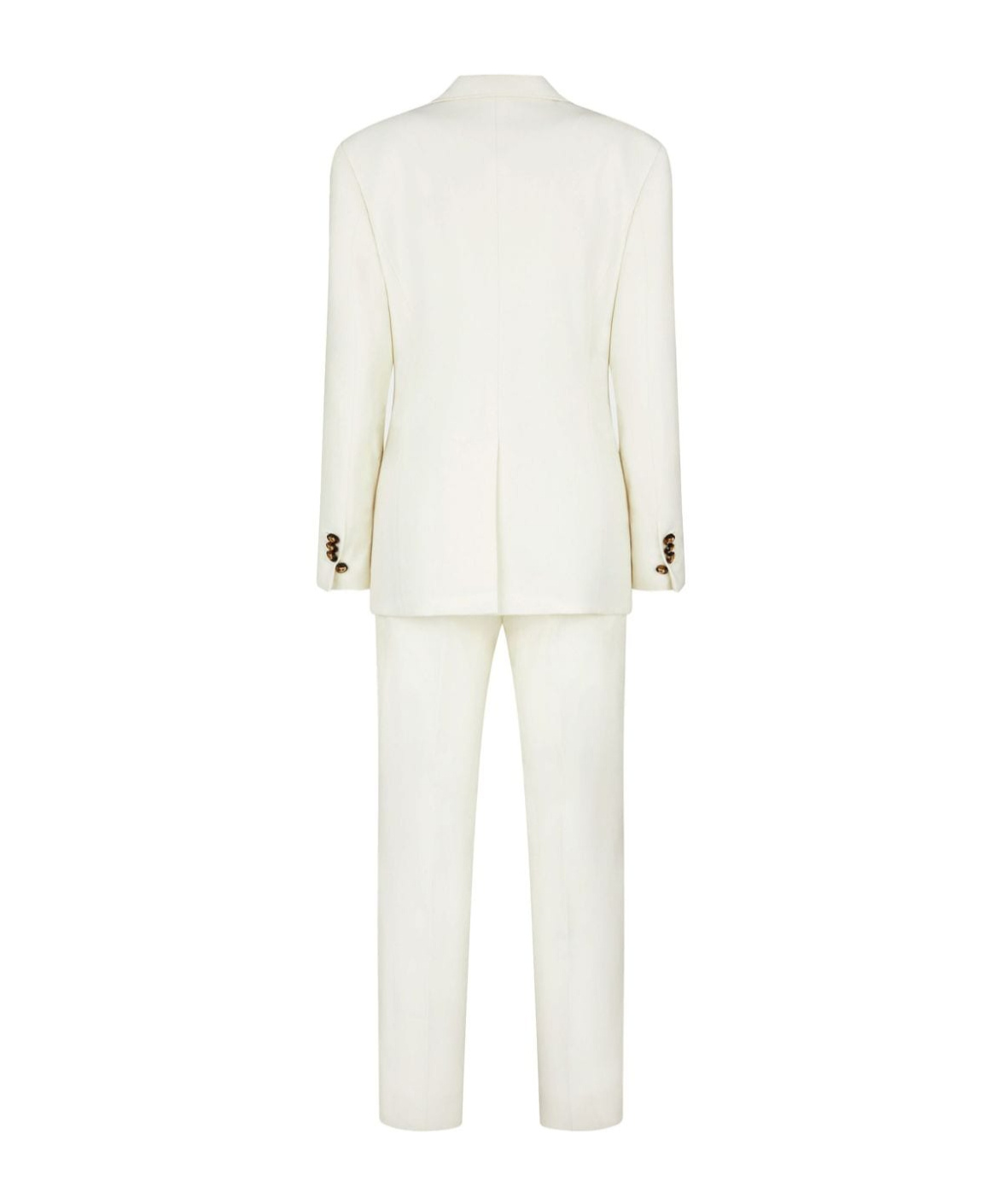 Dsquared2 Boston Double-breasted Suit In White