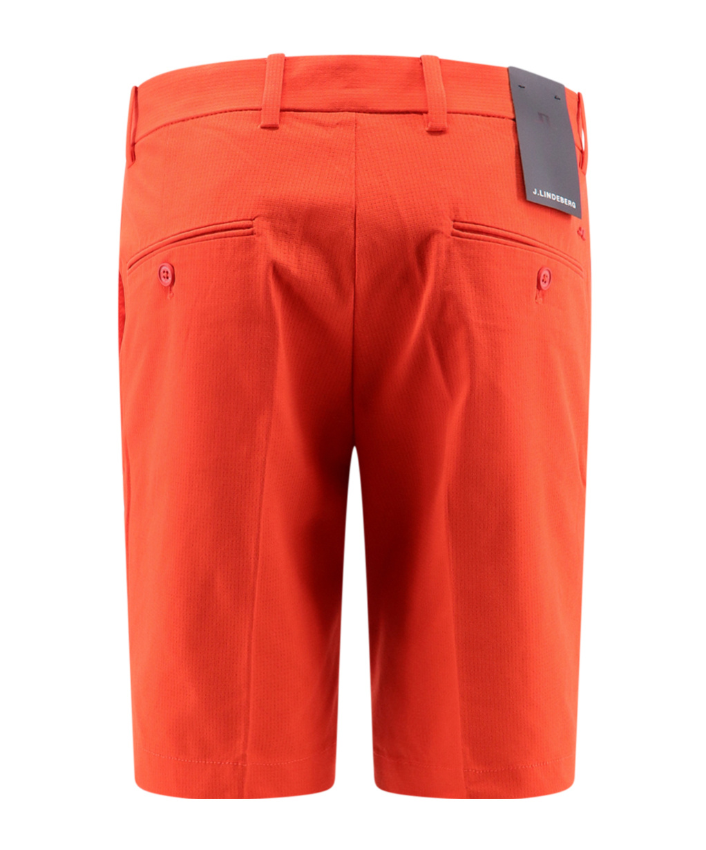 Shop J. Lindeberg J.lindeberg Tailored Shorts In Red