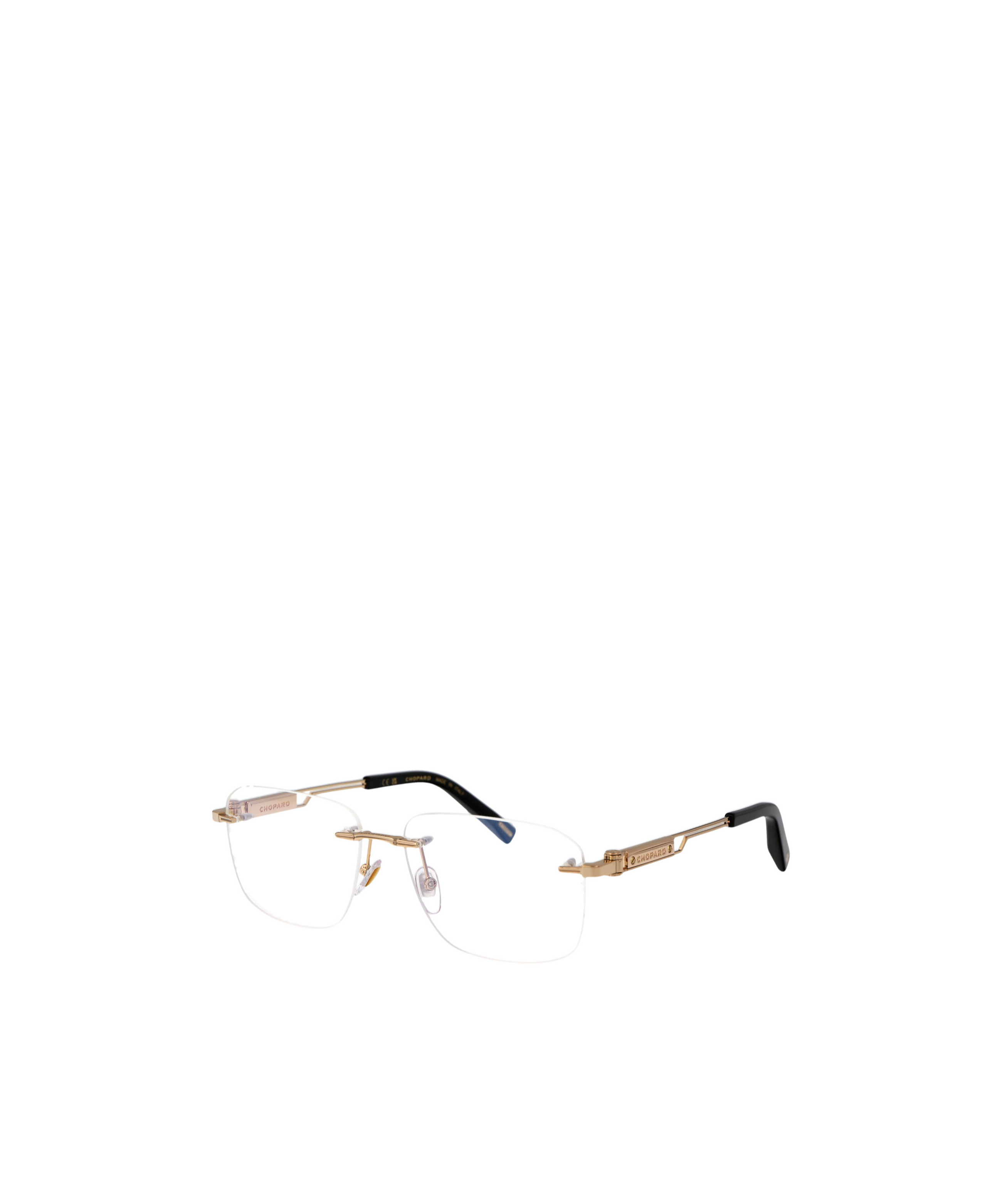 Chopard Rectangle-frame Glasses In White