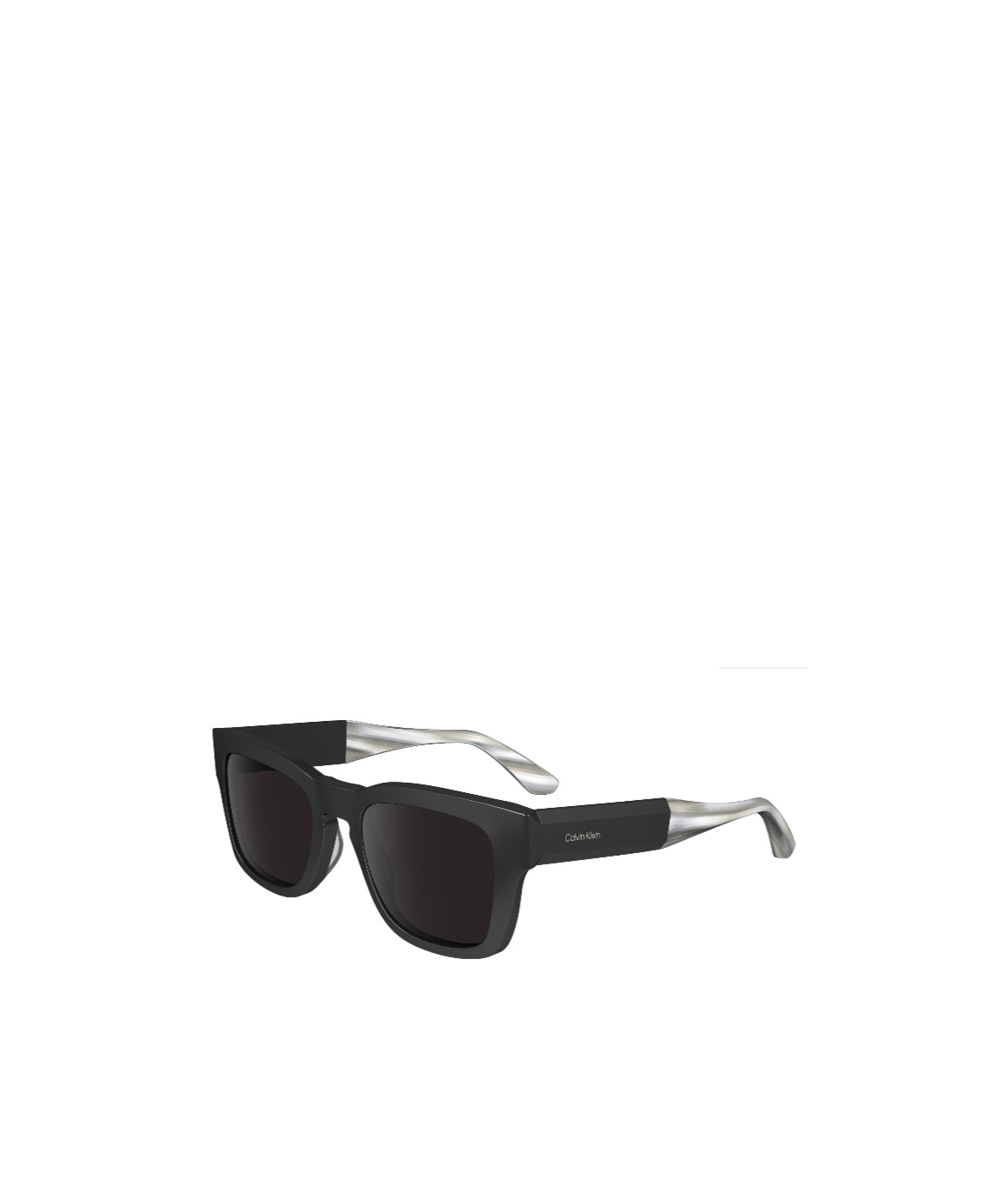 Calvin Klein Square-frame Sunglasses In Black