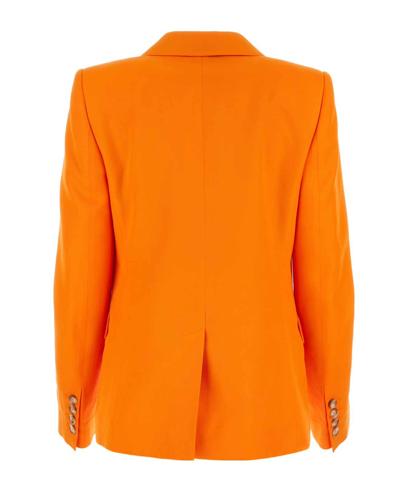 Stella Mccartney Oversized Single-breasted Blazer In Orange