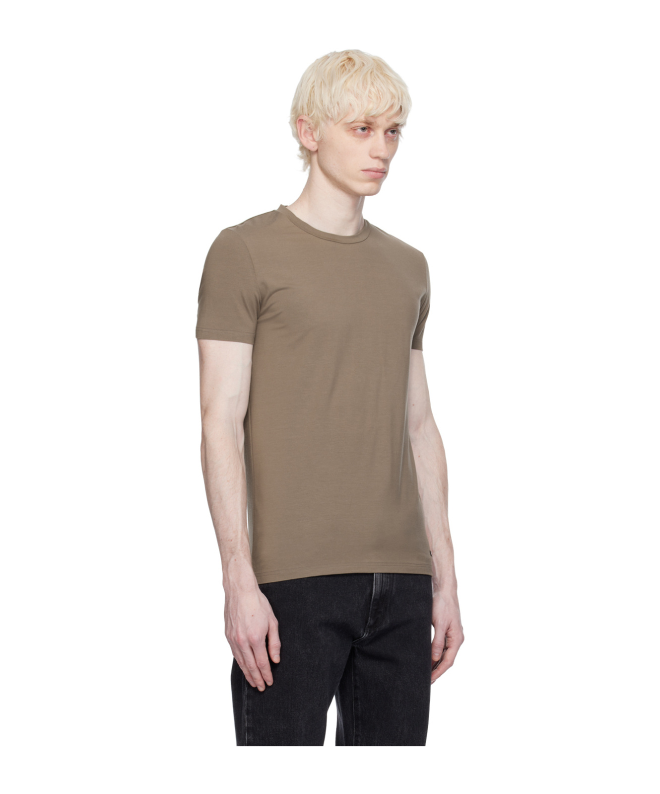 Zegna Plain Jersey T-shirt In Multicolor