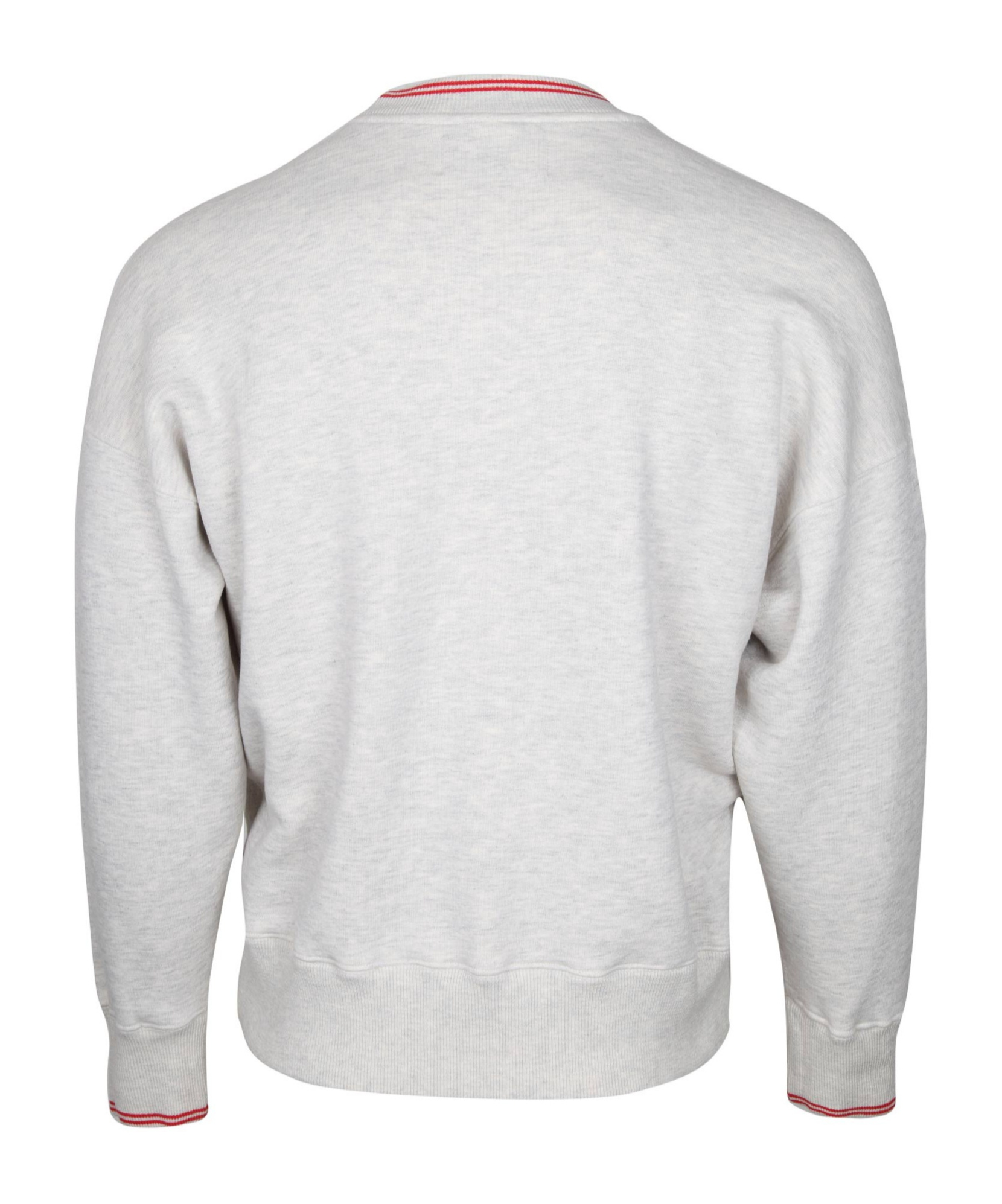Shop Autry Logo-print Mélange Sweatshirt In White
