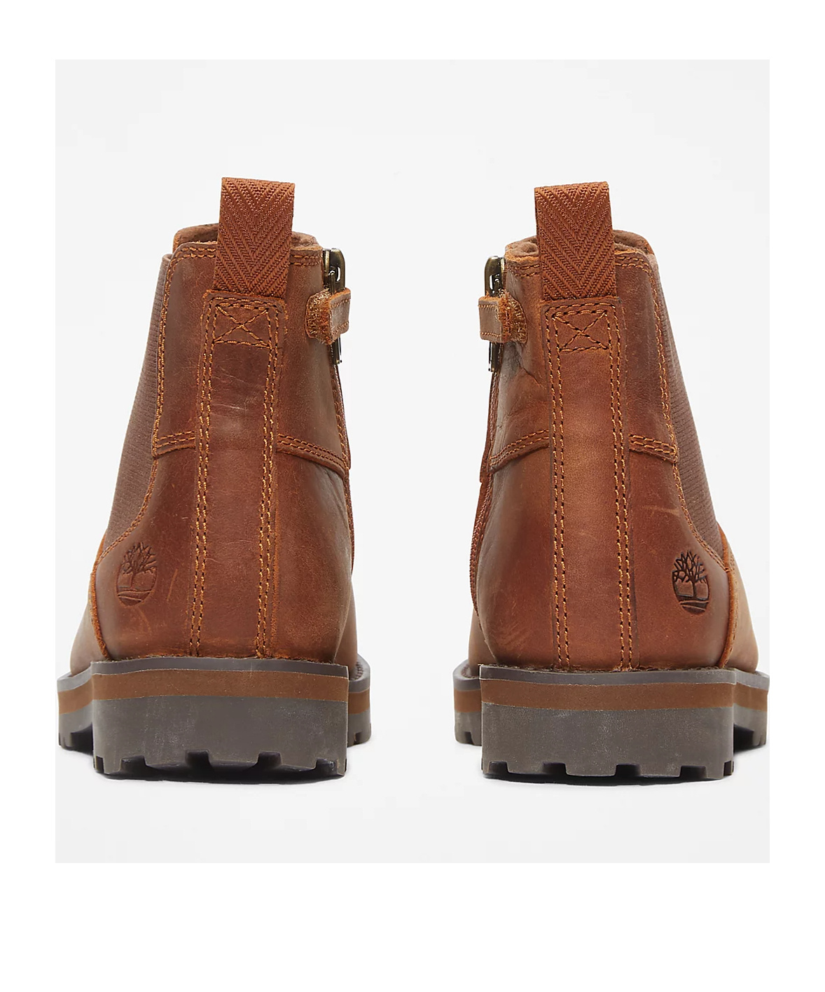 Timberland Round Head Chelsea Boots In Brown