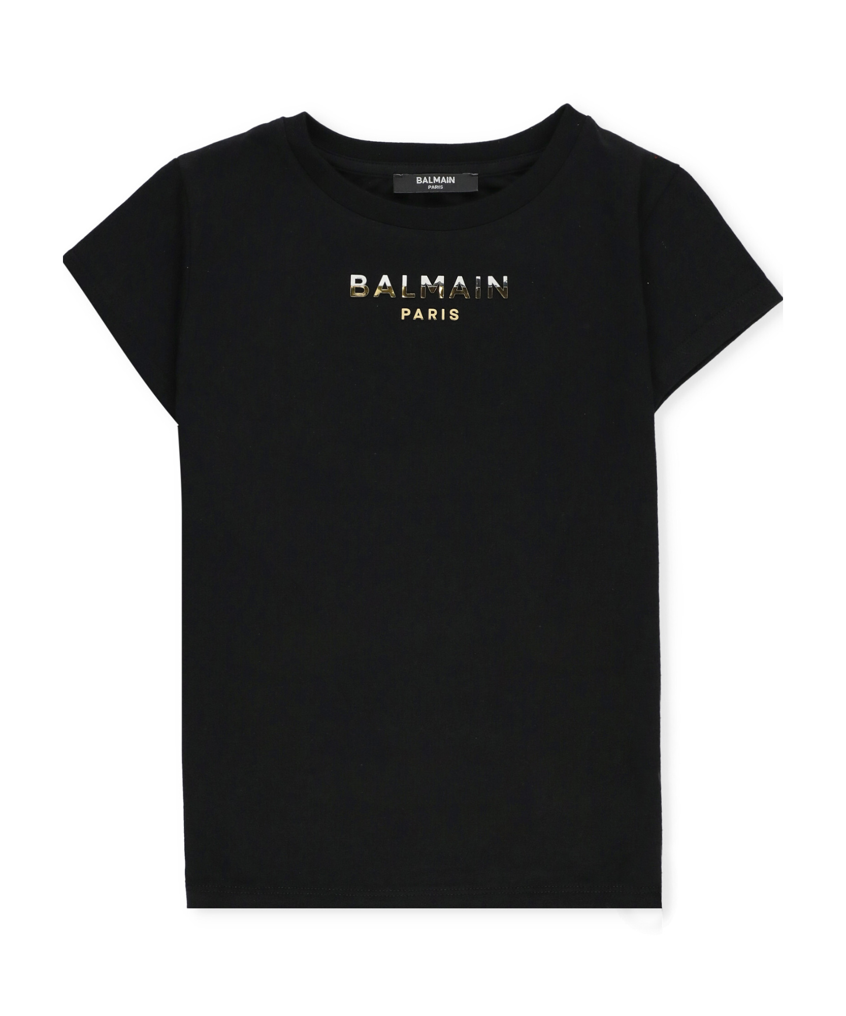 Balmain Logoed T-shirt In Black