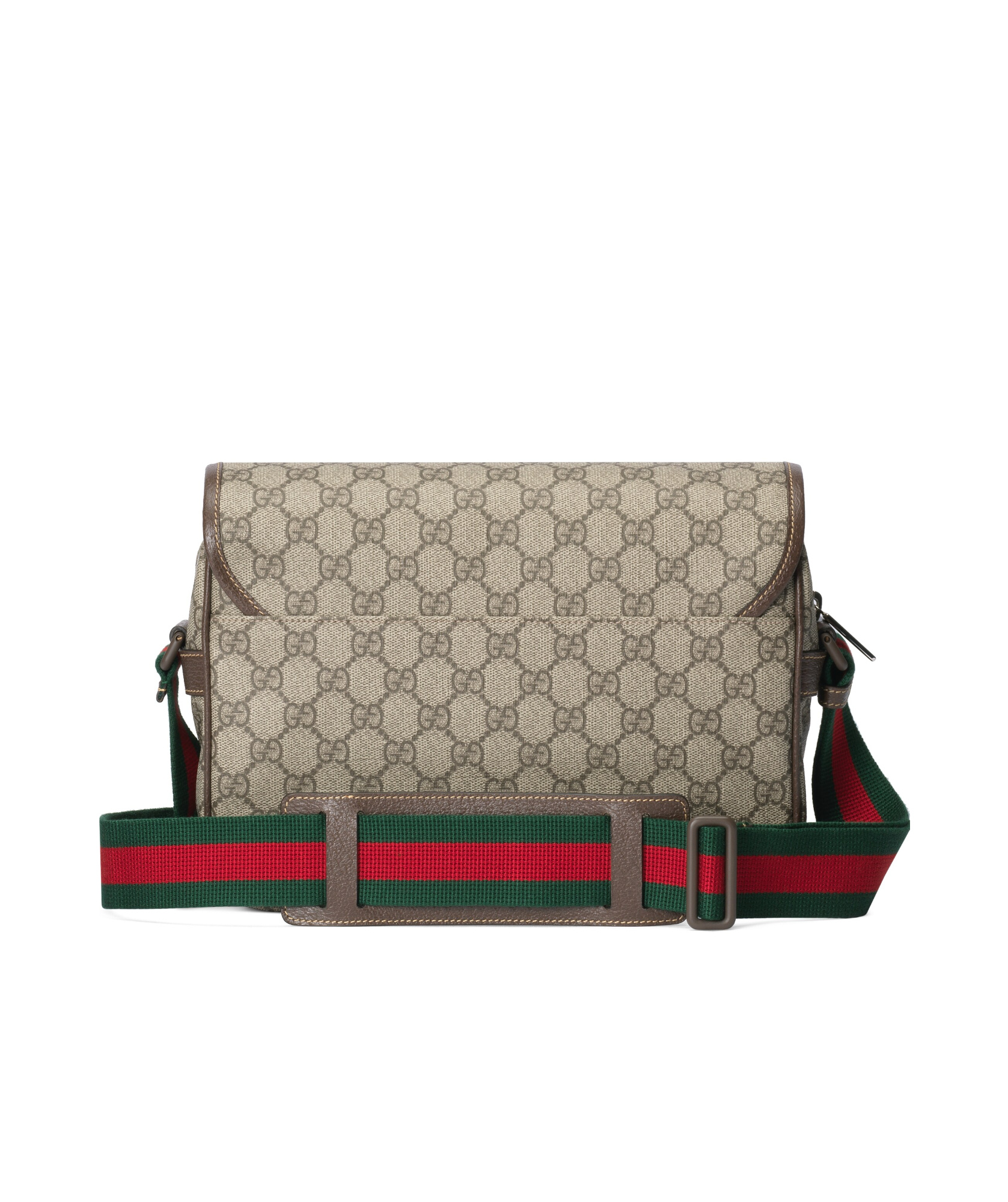 Gucci Neutral Gg Canvas Cross Body Bag In Nude