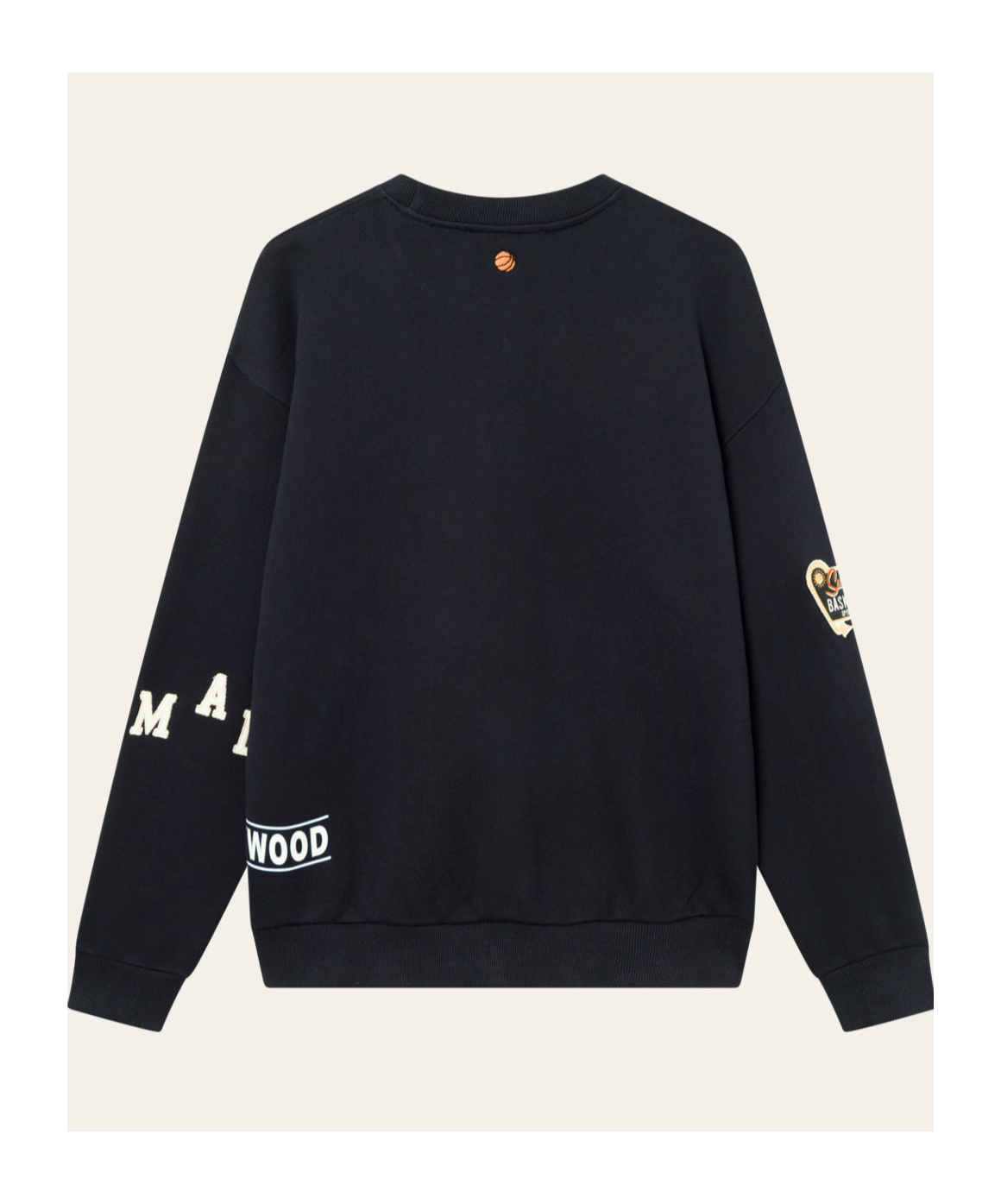 Les Deux Long-sleeved Sweater In Black