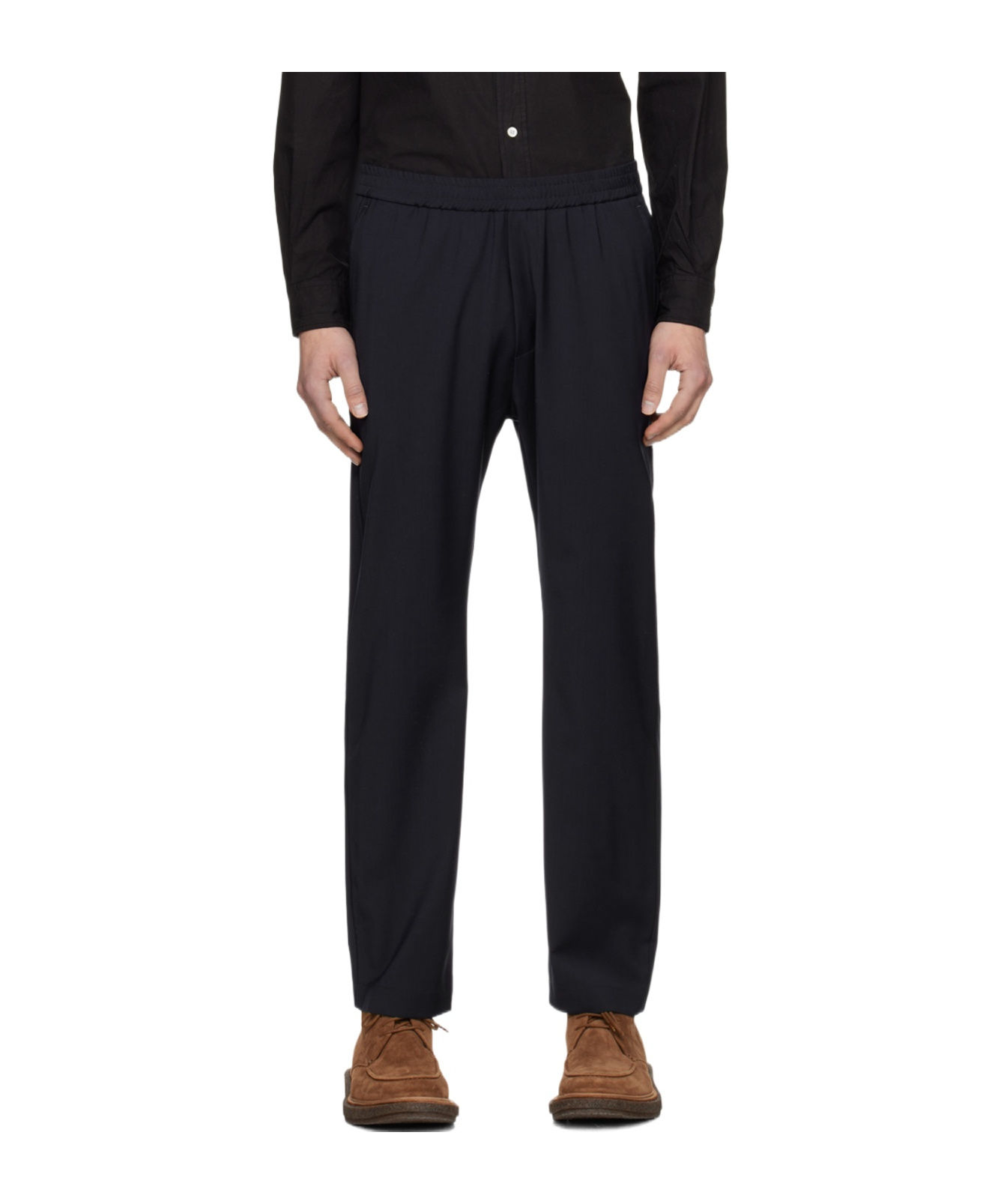 BARENA VENEZIA TOSADOR VIRGIN WOOL STRAIGHT-LEG TROUSERS