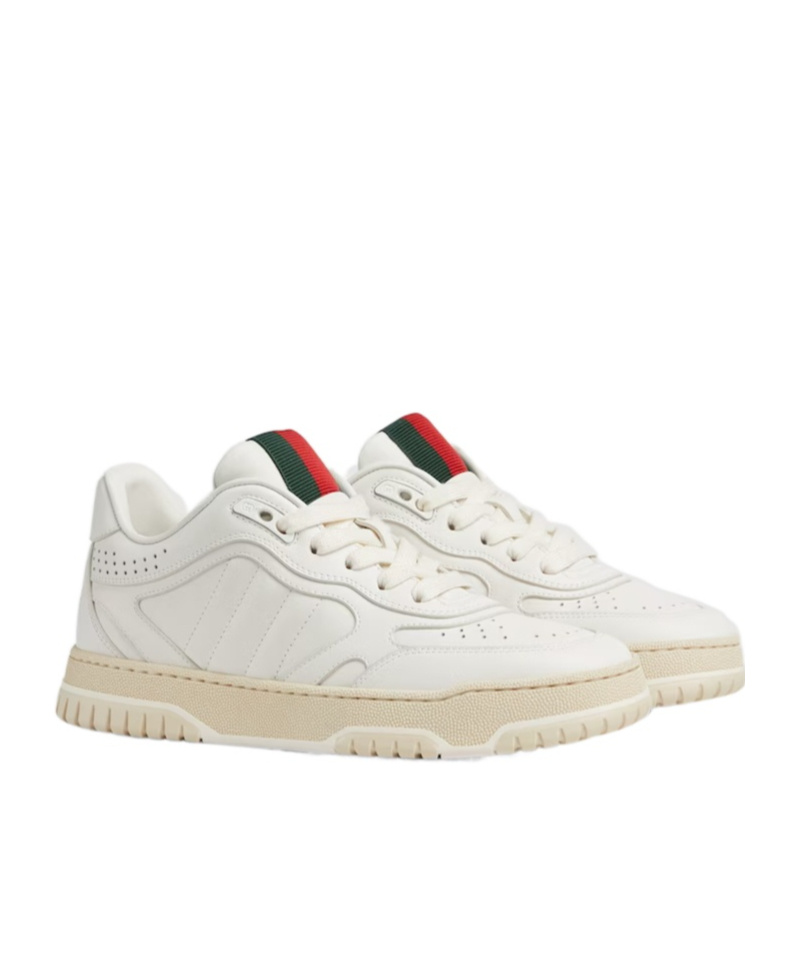 Shop Gucci Women's Re-web Sneaker In White