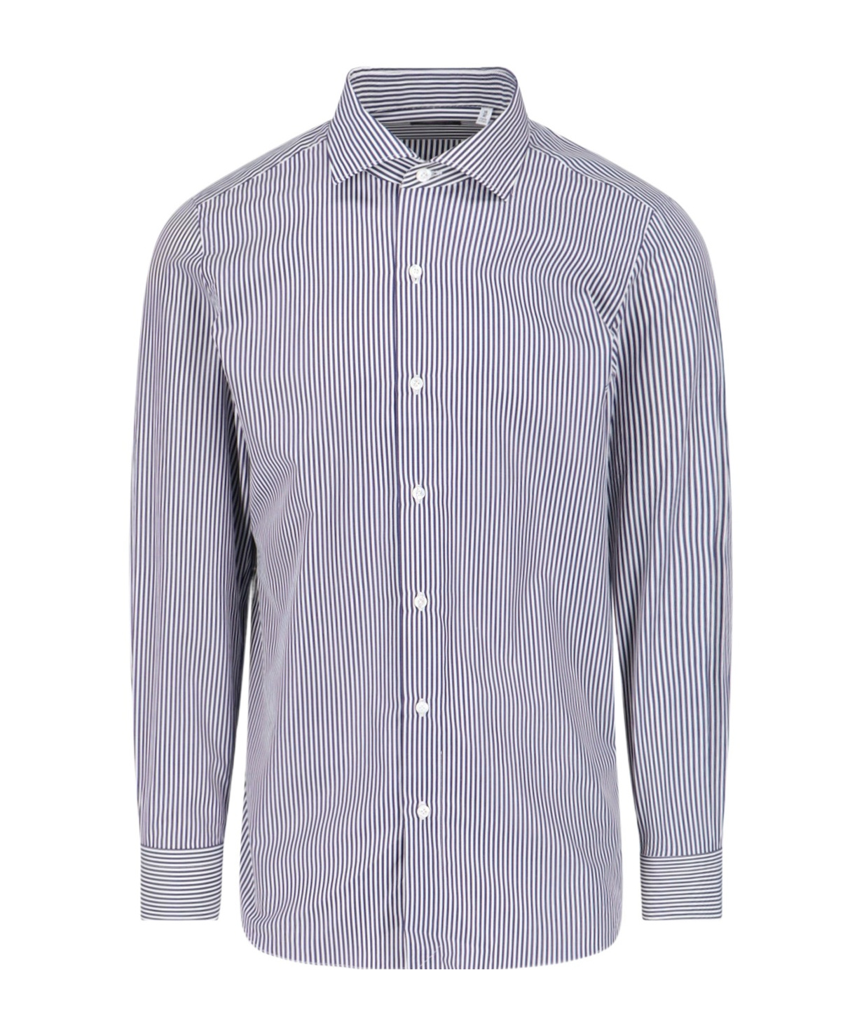 FINAMORE 1925 NAPOLI FINAMORE 1925 STRIPED BUTTON-DOWN SHIRT