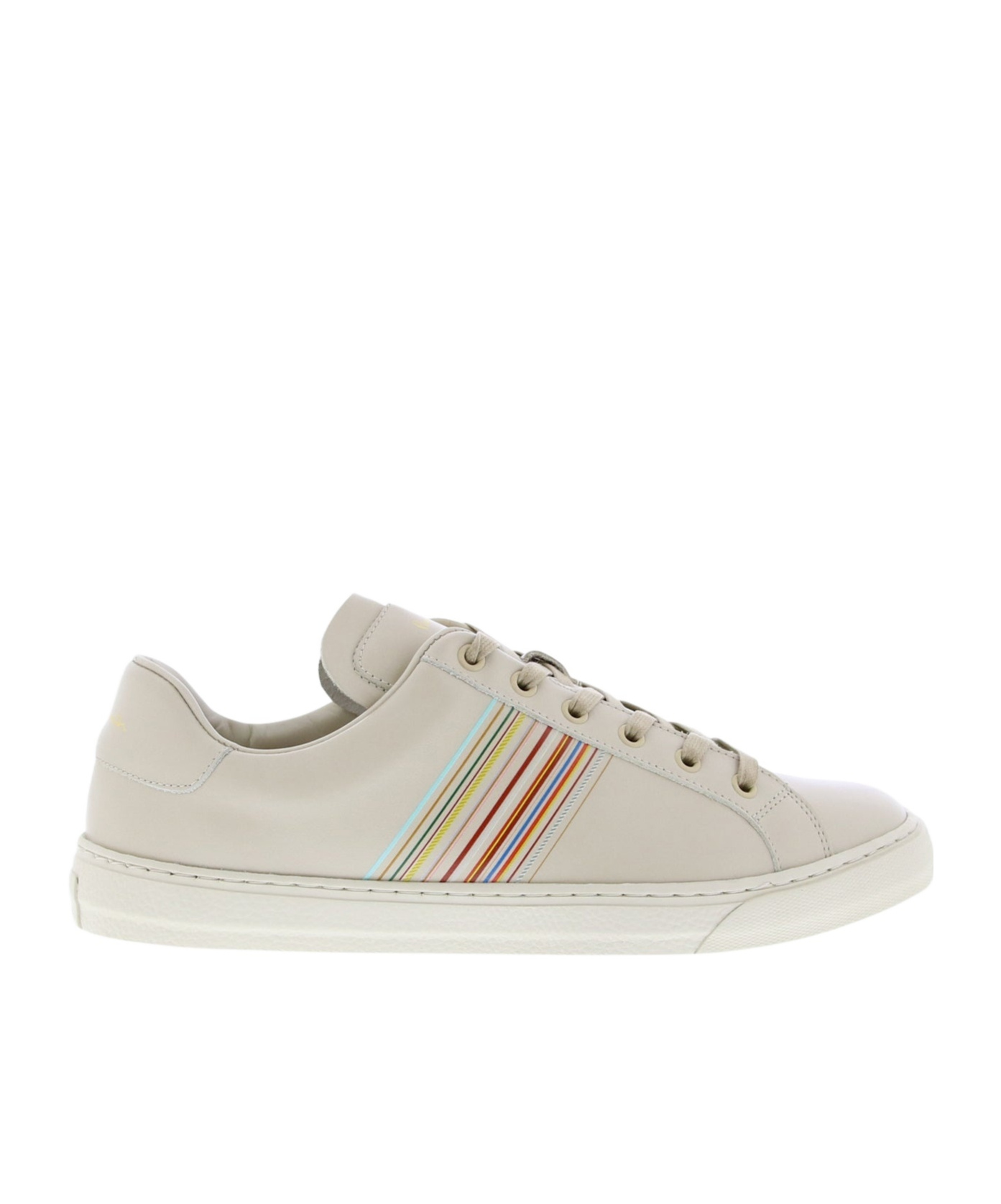 Ps By Paul Smith Tie Low Upper Board Shoes In White