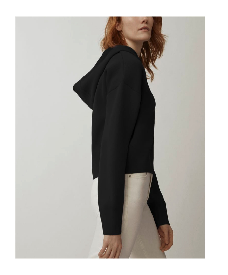 Canada Goose Womens Holton Hooded Jacket In Black