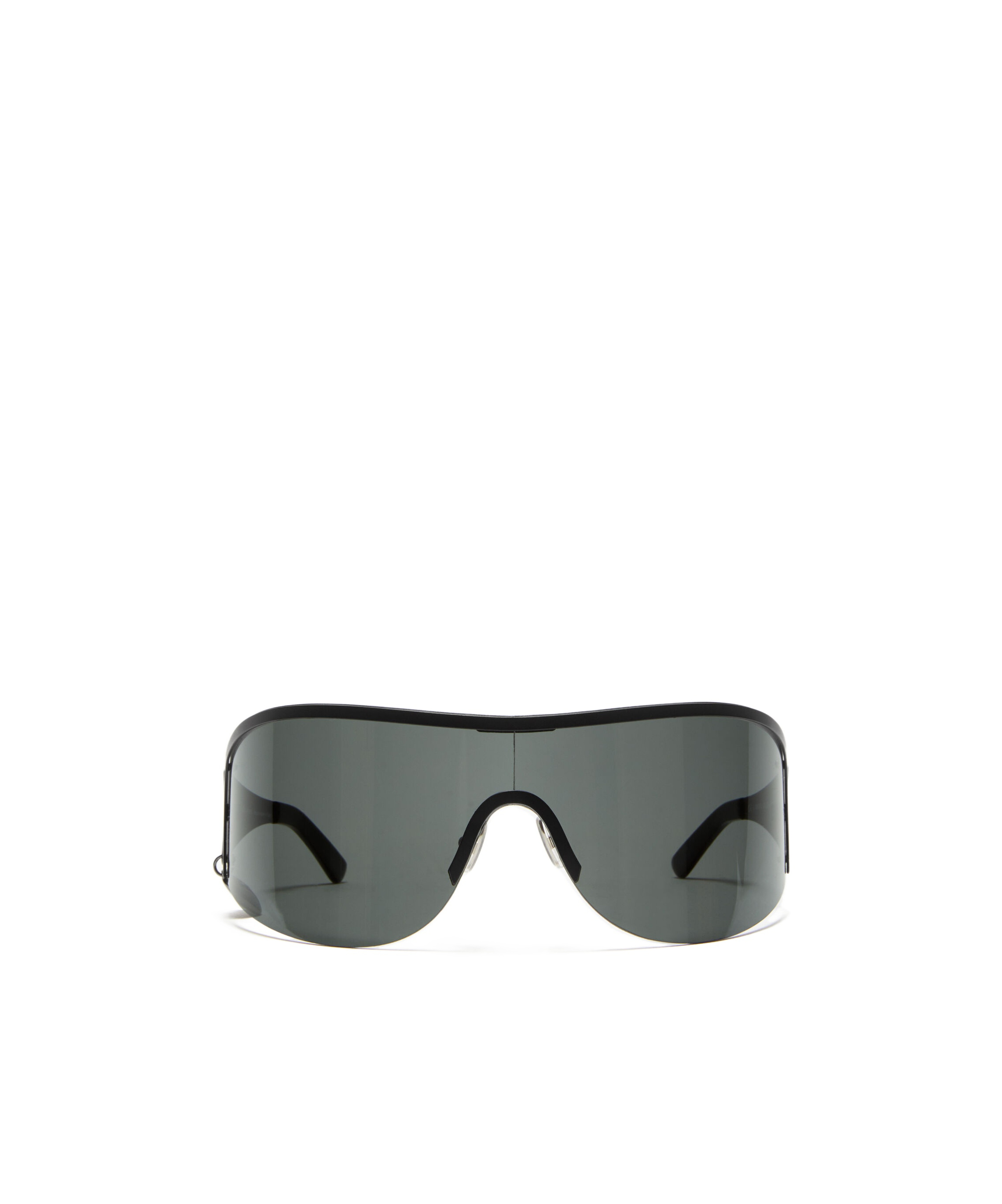 ACNE STUDIOS LOGO-CHARM SHIELD-FRAME SUNGLASSES