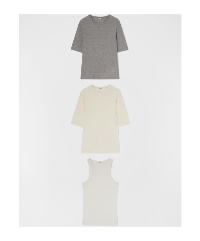Jil Sander T-shirt In Gray