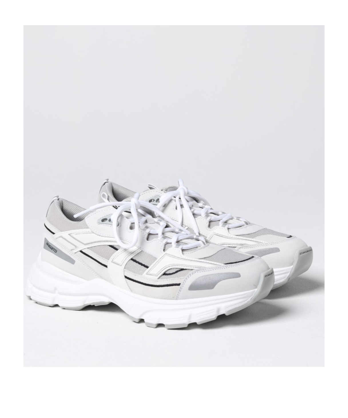 Axel Arigato Marathon R-trail Leather And Mesh Sneakers In White