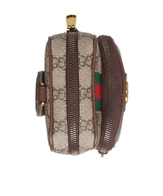 Gucci Ophidia Gg Front-pocket Belt Bag In Multicolor