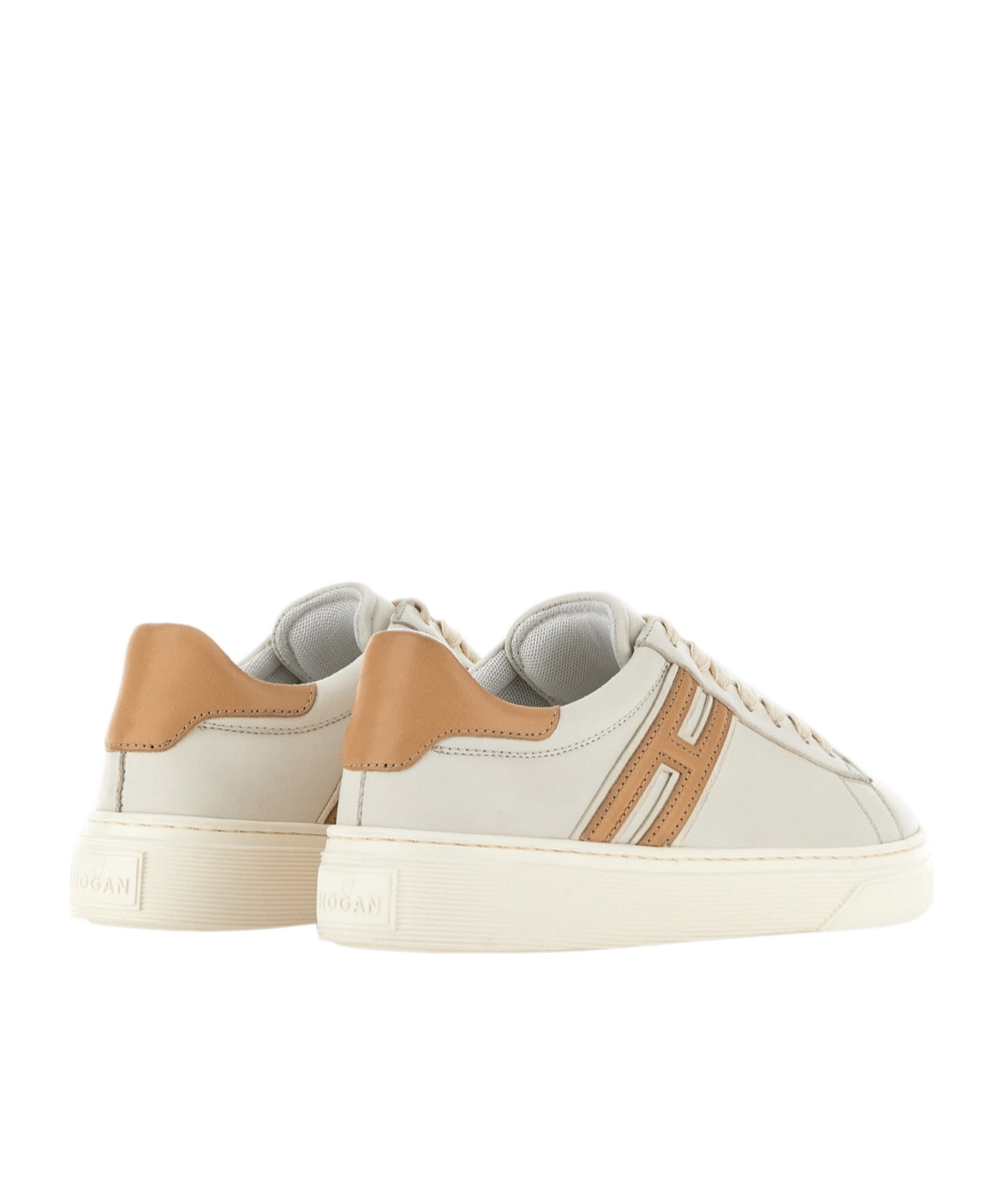 Hogan H365 Leather Low-top Sneakers In White