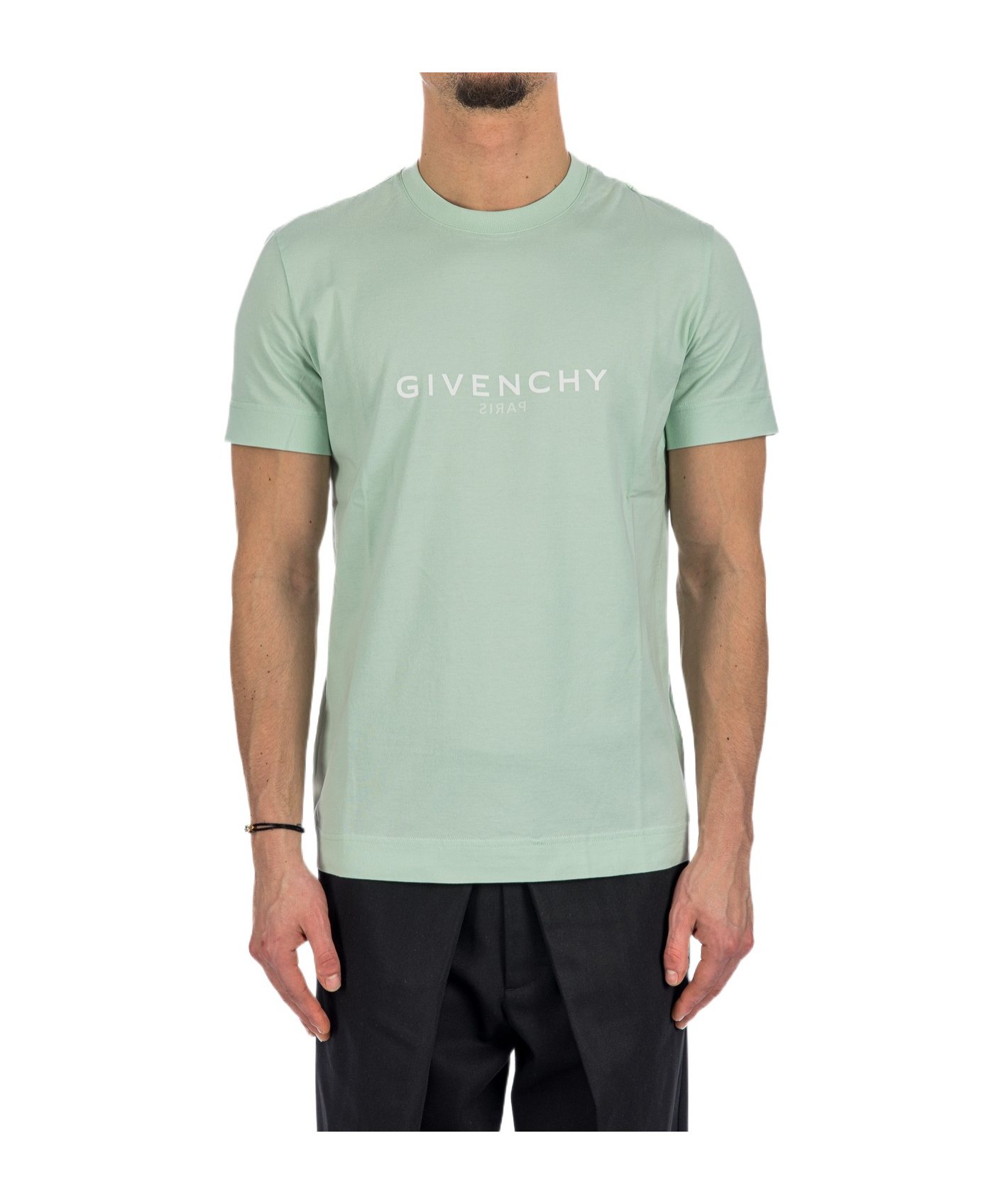GIVENCHY GIVENCHY REVERSE SLIM T-SHIRT IN COTTON
