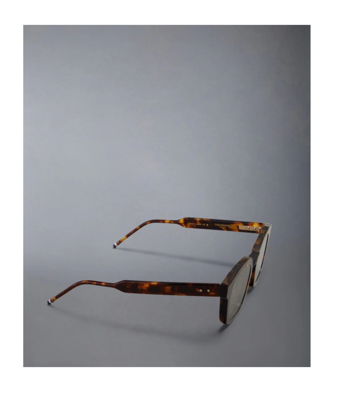 Thom Browne Wayfarer-frame Sunglasses In Green