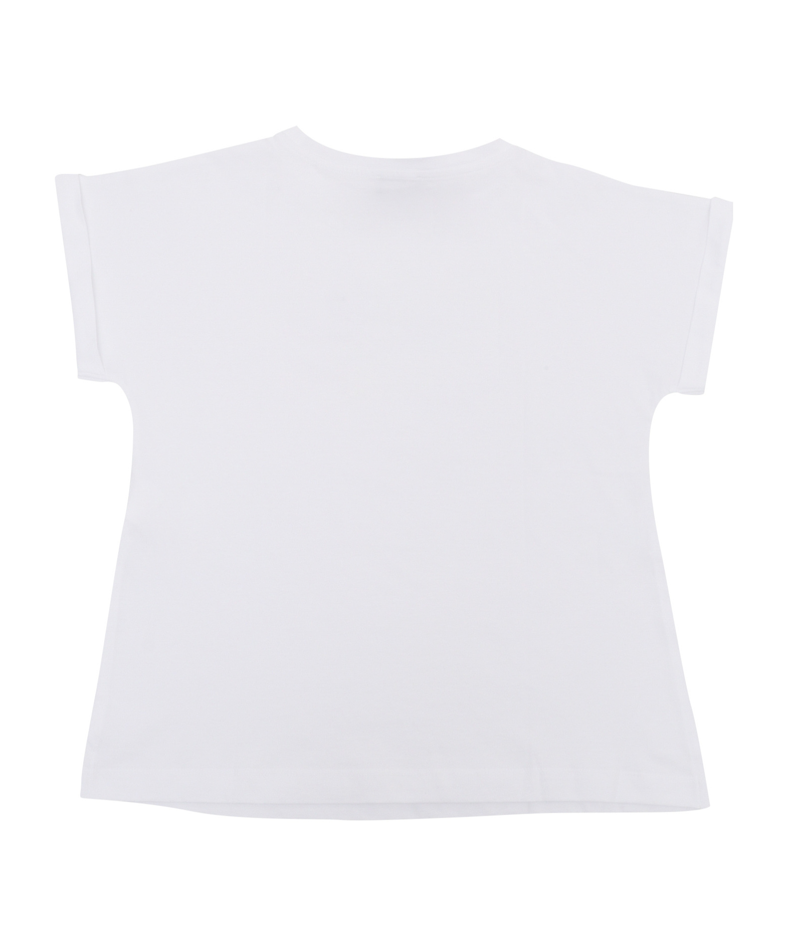 Monnalisa Embellished Graphic-print T-shirt In White