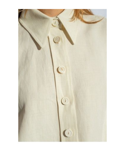 Fabiana Filippi Long-sleeved Shirt In White