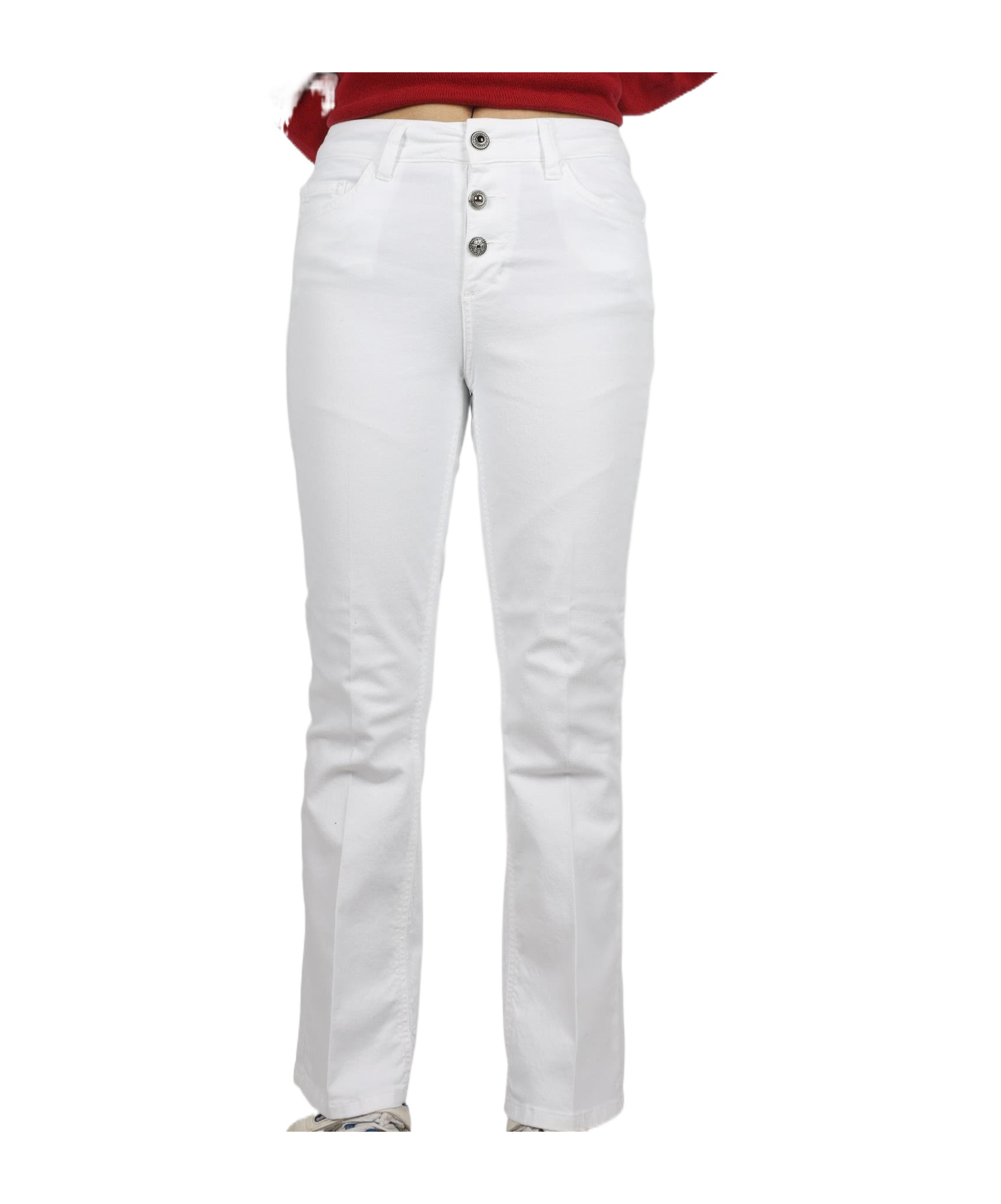 Liu •jo Liu Jo High-waisted Bootcut Jeans With Flared Leg Design In White