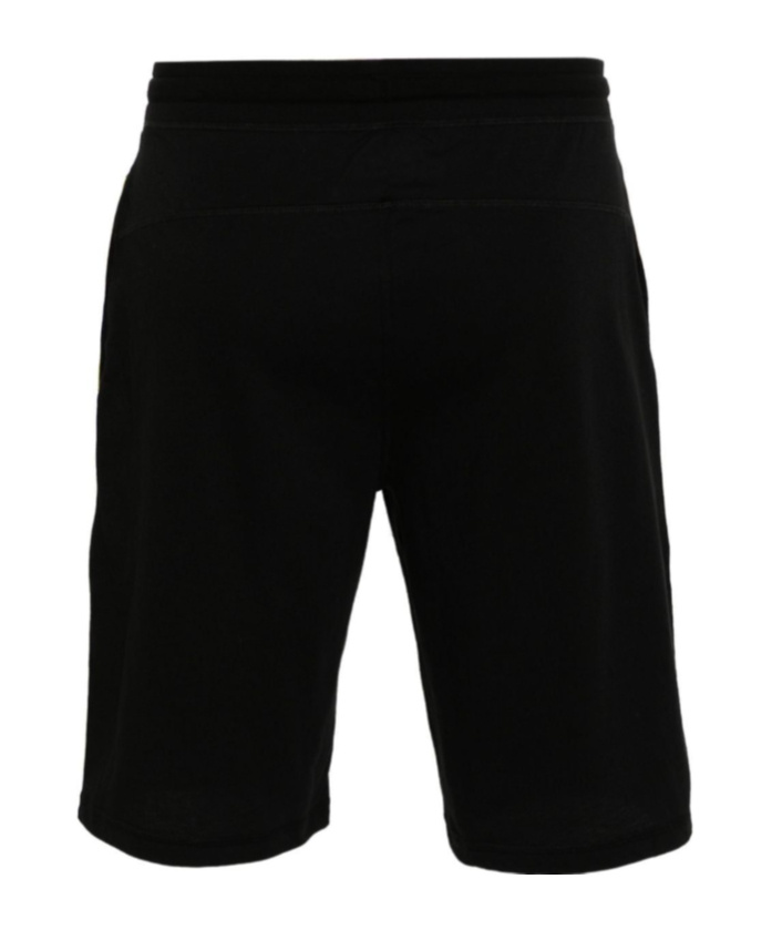 Shop Paul Smith Logo-patch Jersey Shorts In Black