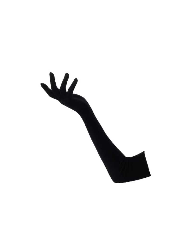 ALAÏA FIVE-FINGER LONG GLOVES 