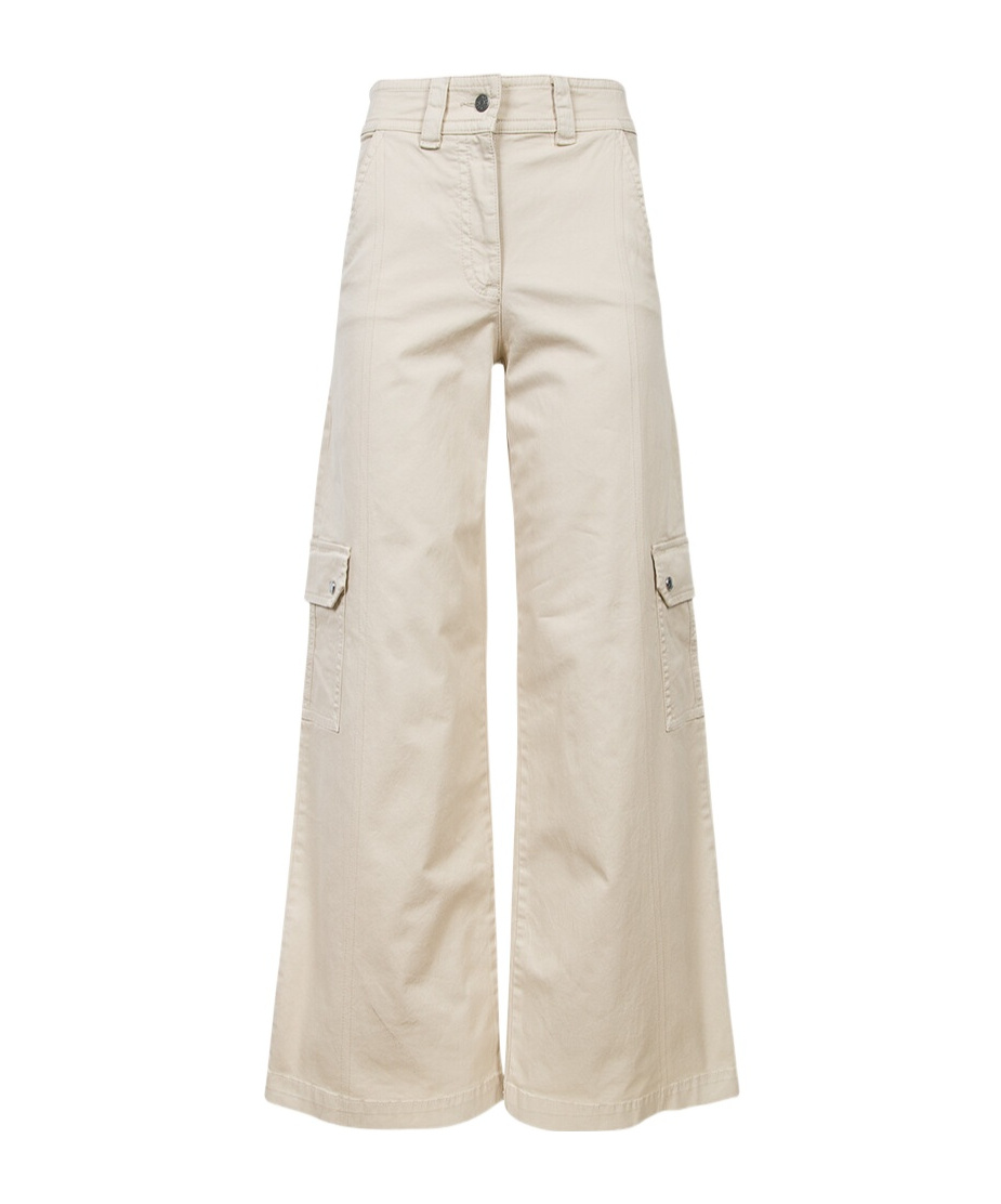 Hugo Boss Belt-loop Casual Pants In Nude