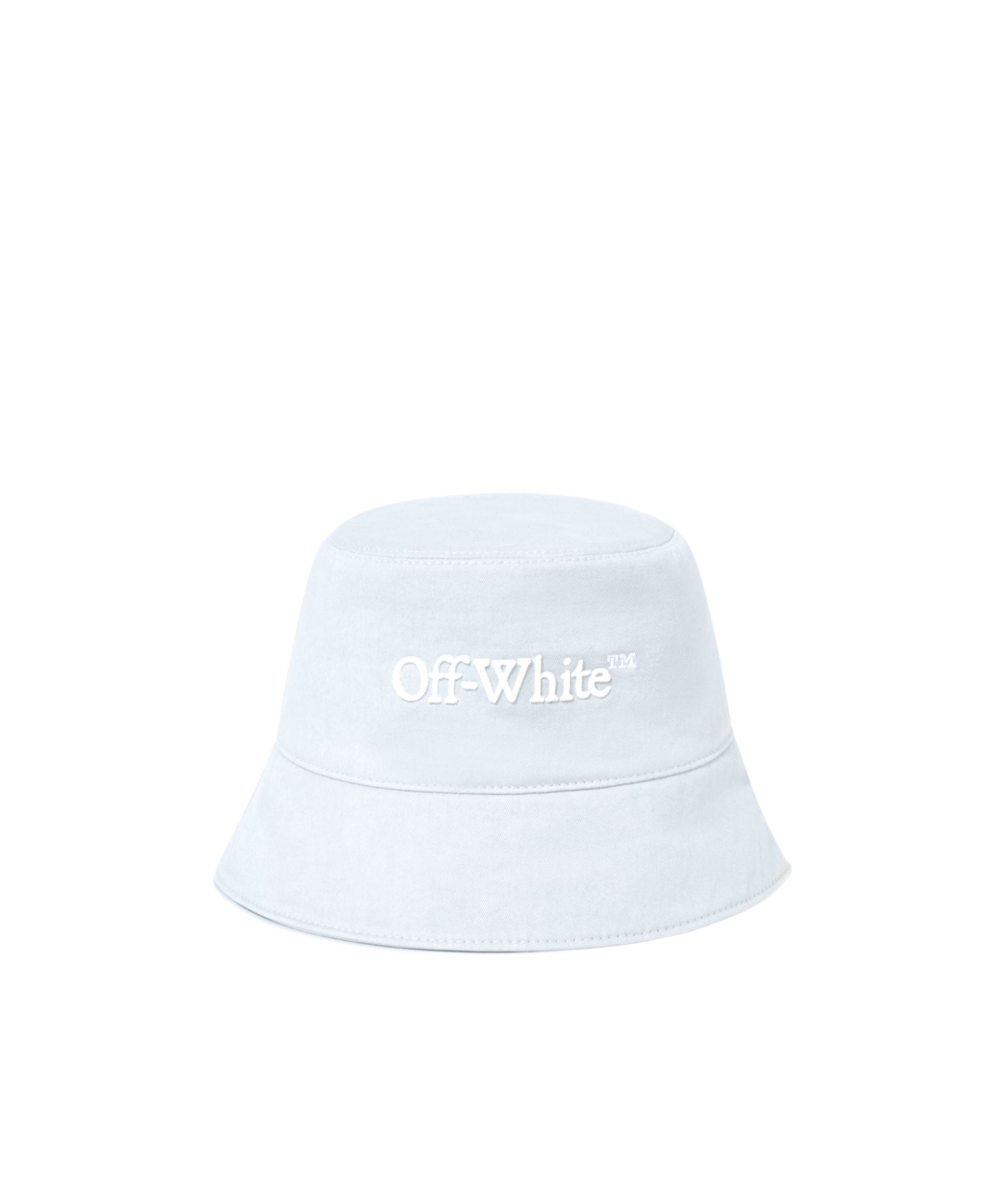 Off-white Bookish Logo-detail Bucket Hat In White