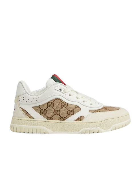 Shop Gucci Women's  Re-web Sneaker In White